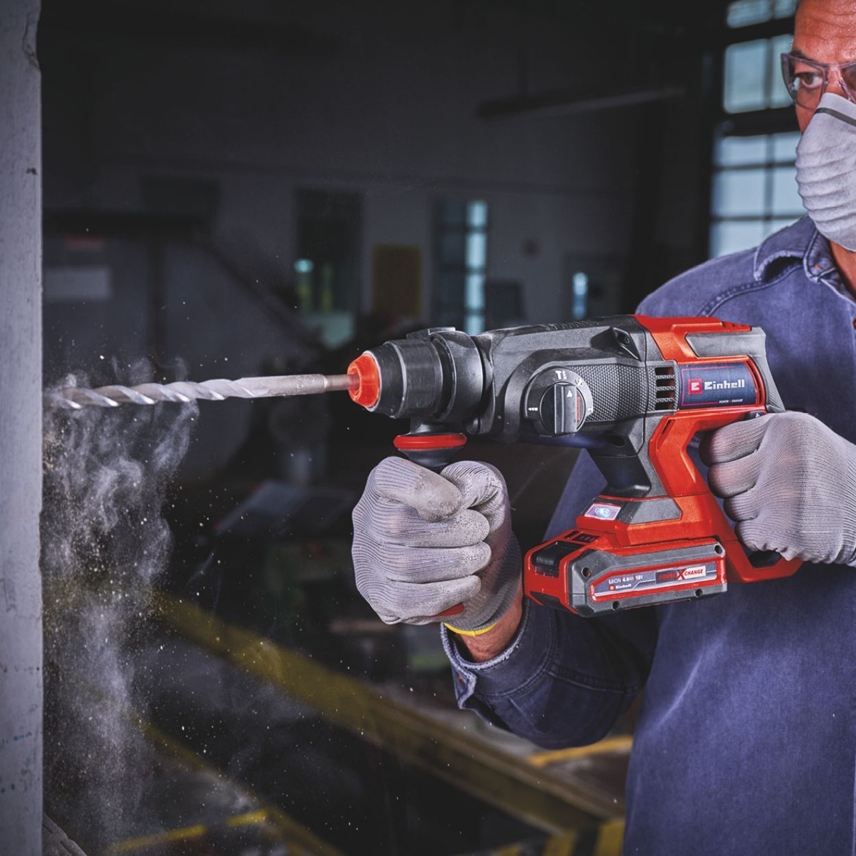 Einhell PXC TE-HD 18/20 Li Cordless Hammer Drill