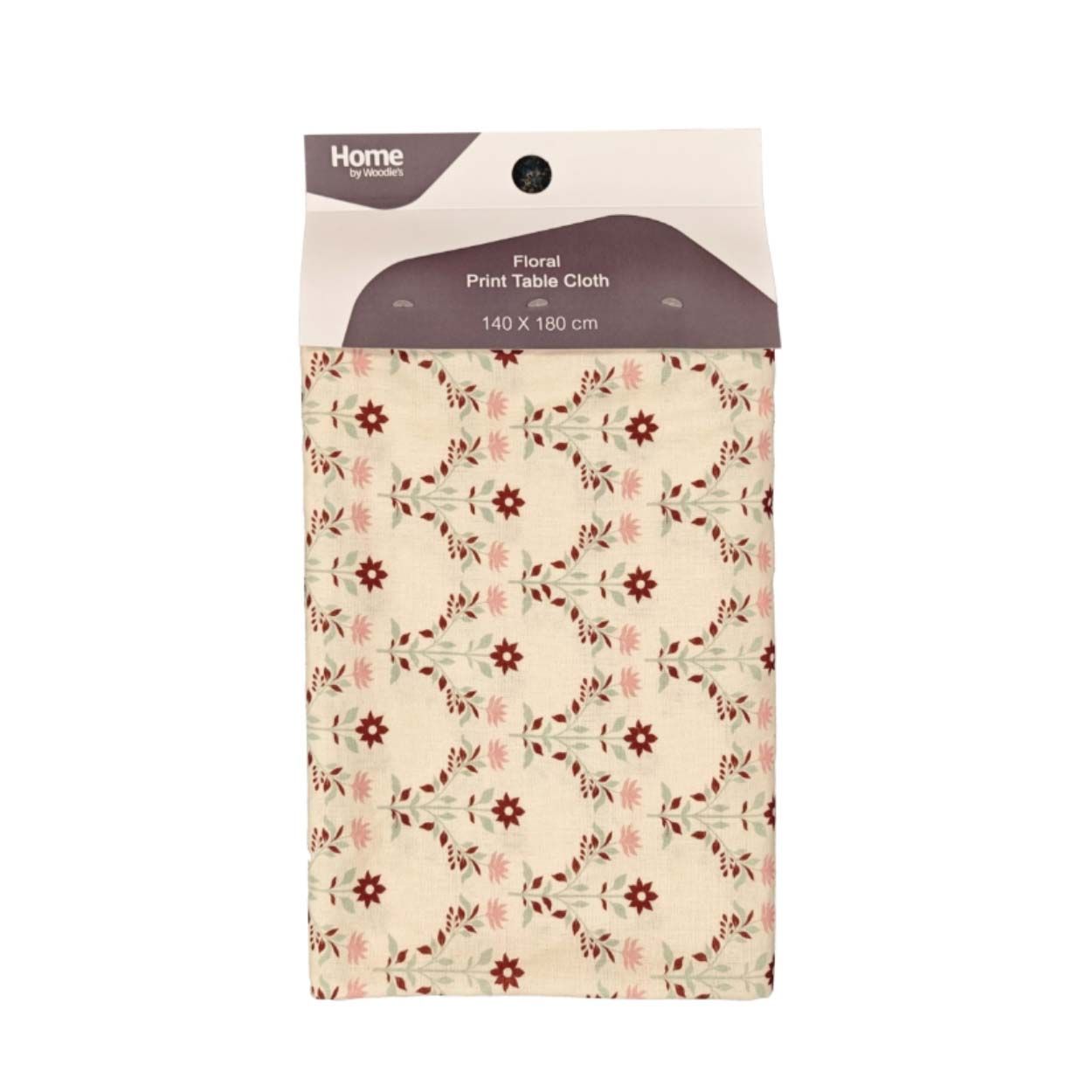 Floral Print Table Cloth Green