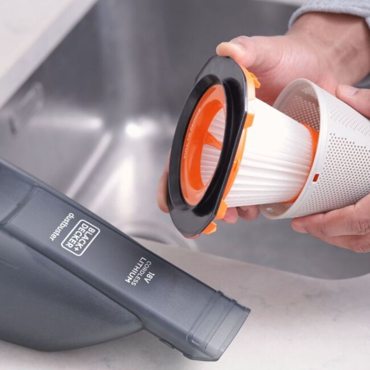 18V Powerconnect Cordless Dustbuster Hand Vacuum Bare Unit