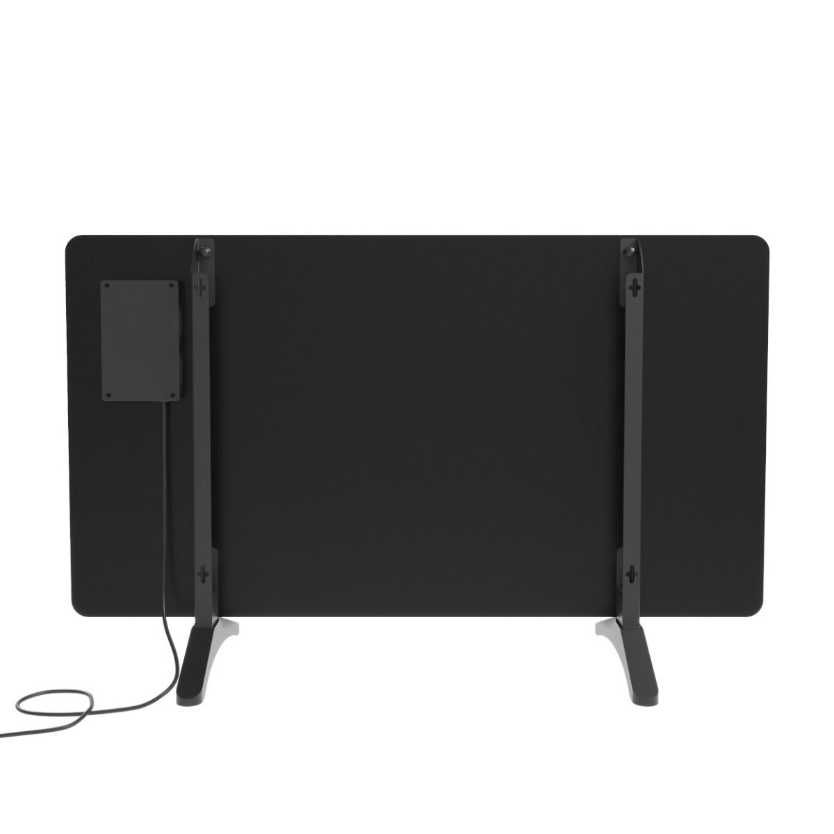 Princess Smart Infrared Glass Panel Heater Black