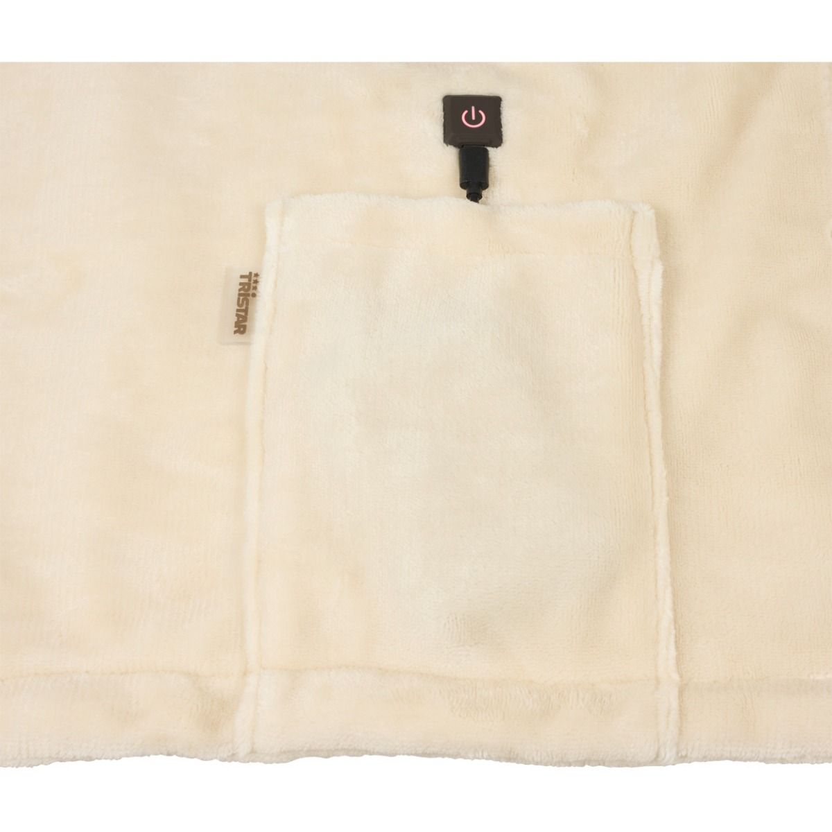 Tristar Cordless Heating Blanket Cream 