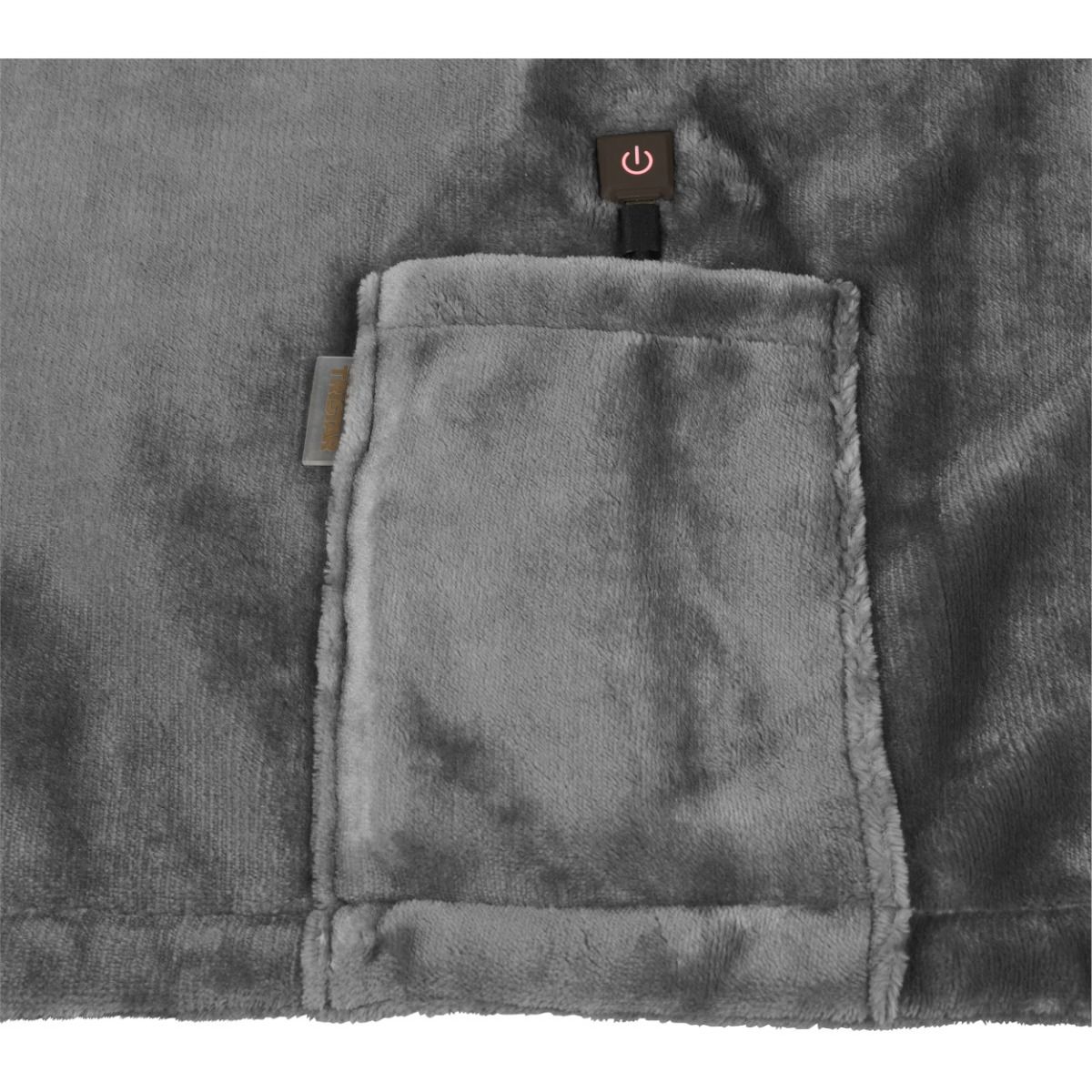 Tristar Cordless Heating Blanket Grey 