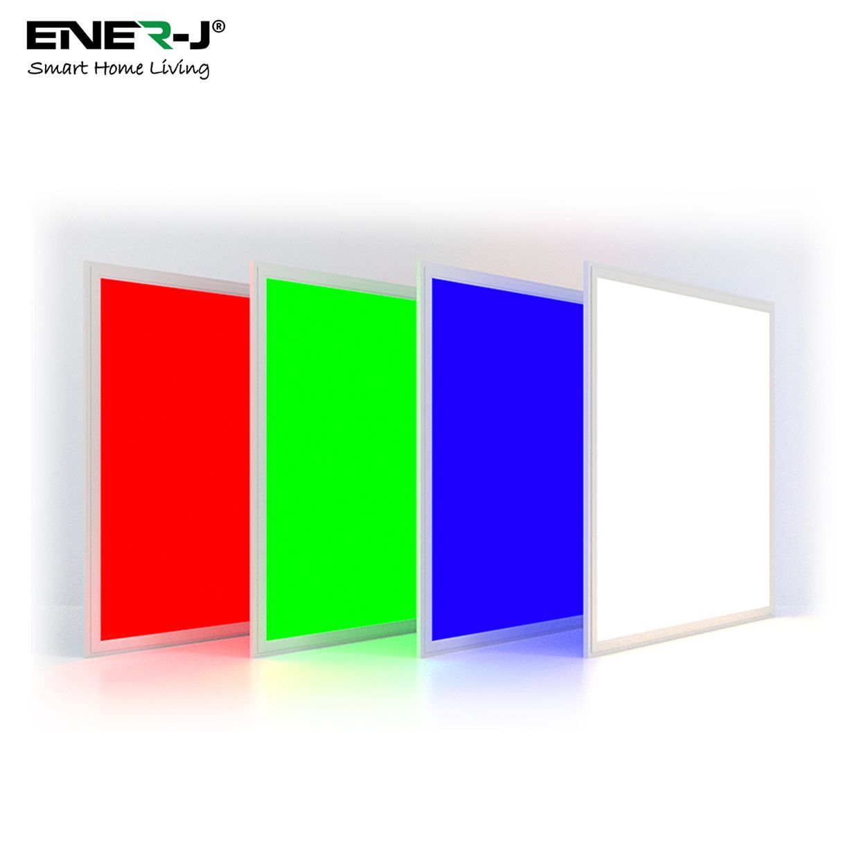 600 by 600mm Smart RGB&CCT Backlit Ceiling LED Panel Light, Remote, APP & Voice Control
