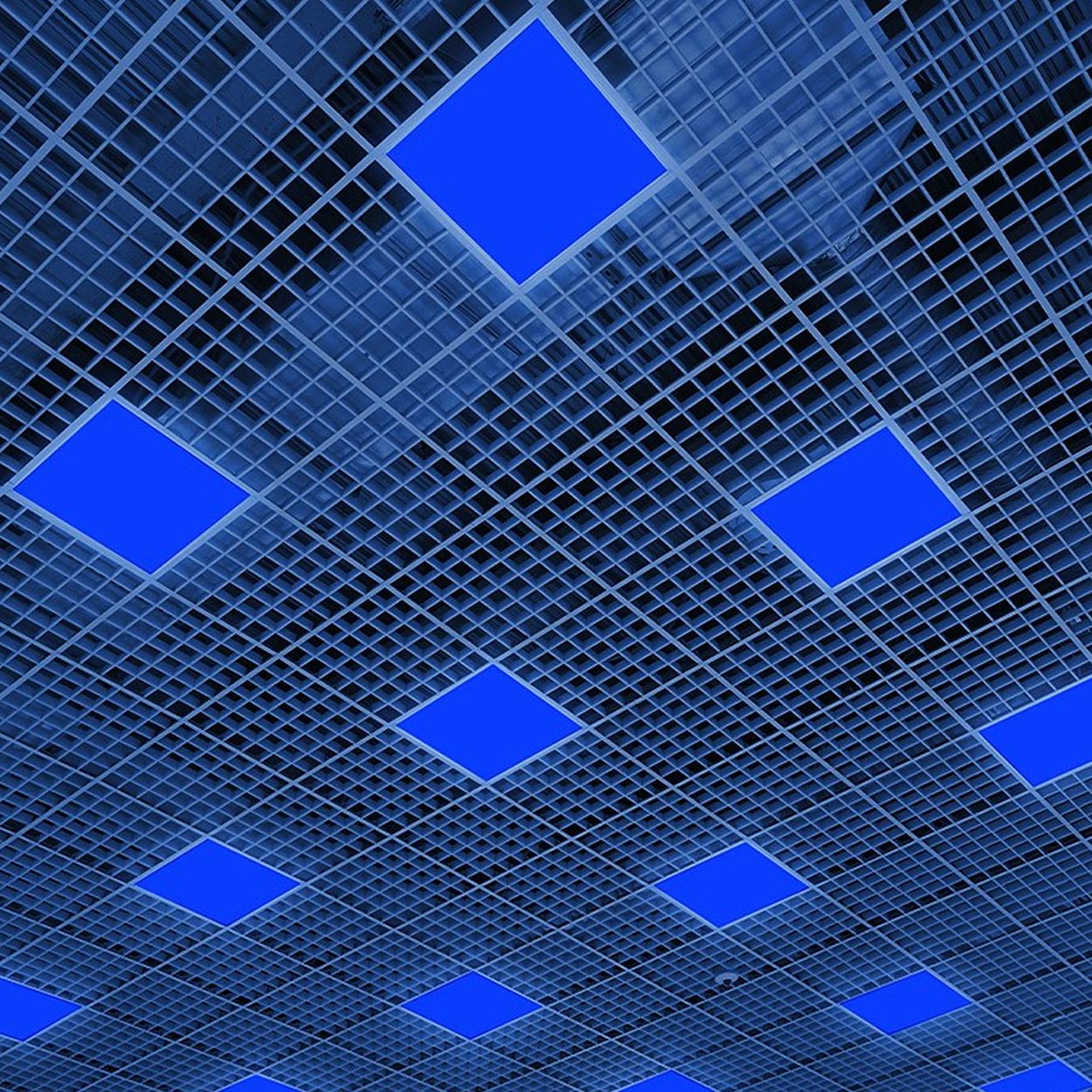 600 by 600mm Smart RGB&CCT Backlit Ceiling LED Panel Light, Remote, APP & Voice Control