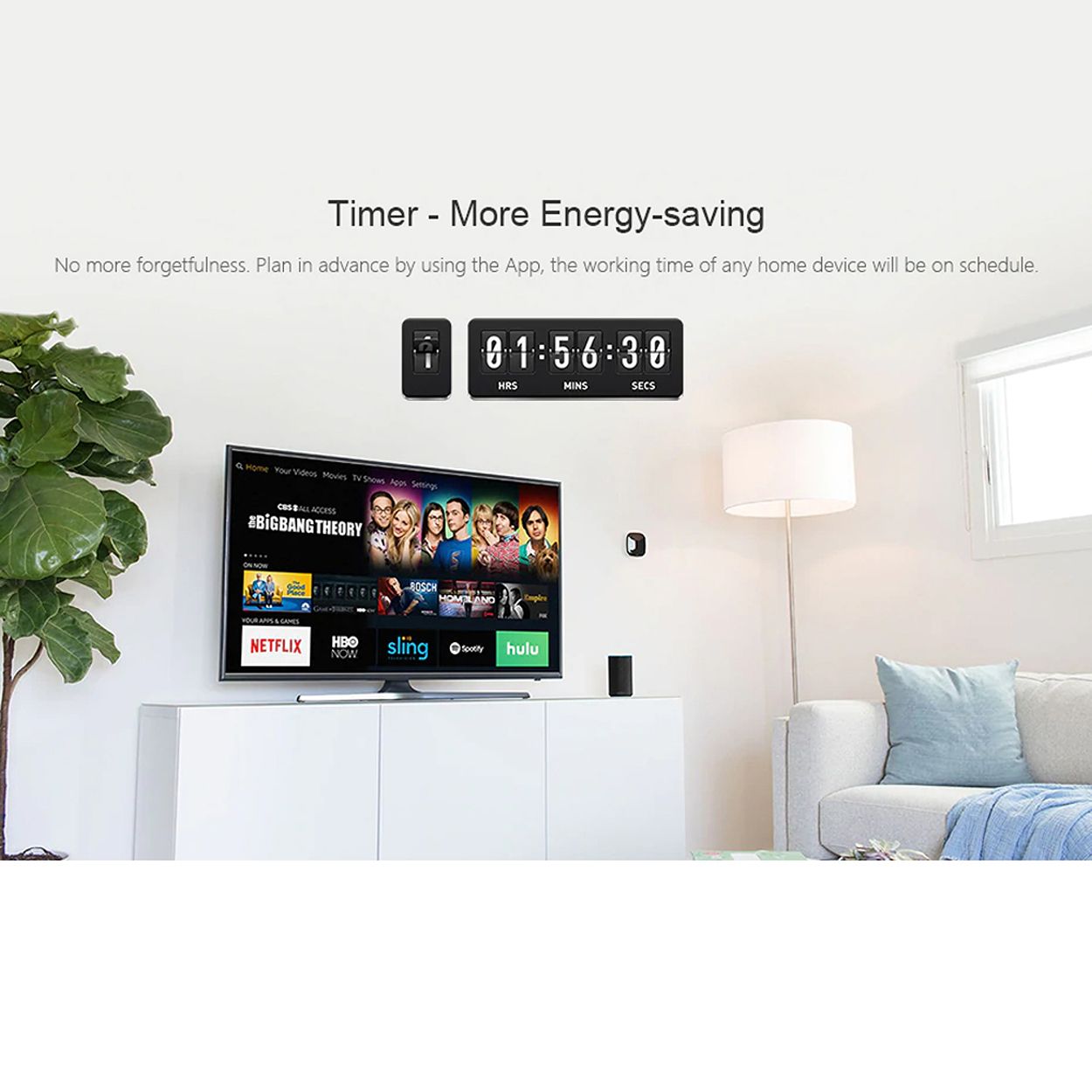 Smart WiFi Touch Switch 1 Gang, White Body, No Neutral Needed