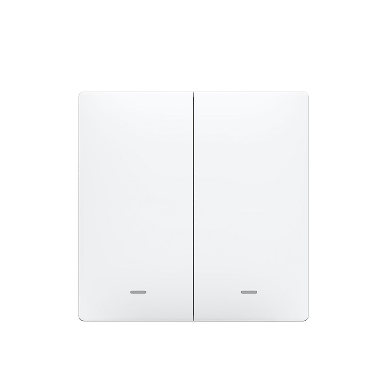 Smart 2 Gang Smart Push Button Switch, APP & Voice Control