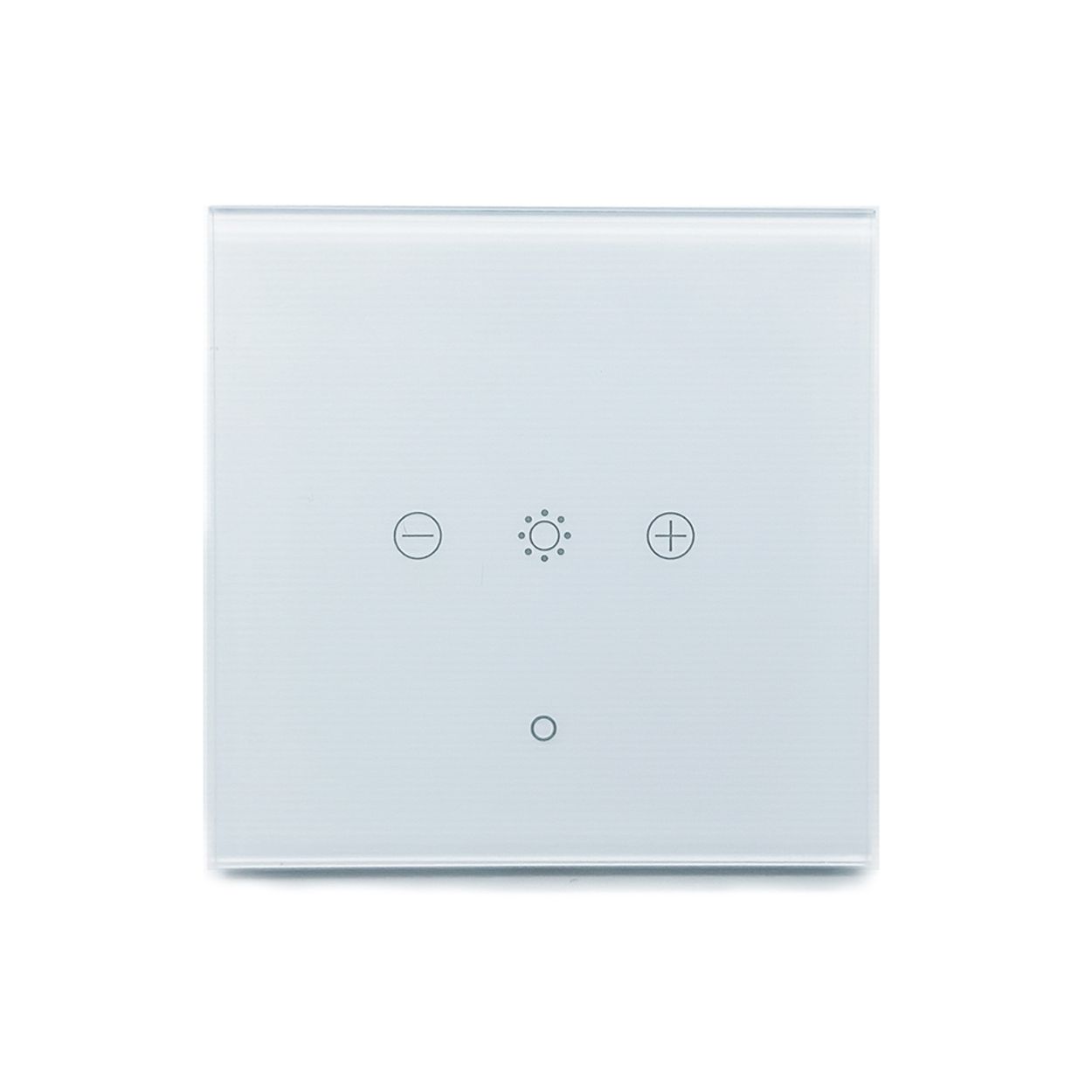 WiFi & RF Smart 1 Gang Dimmable Touch Switch, White, Compatible with Wireless Kinetic Switches