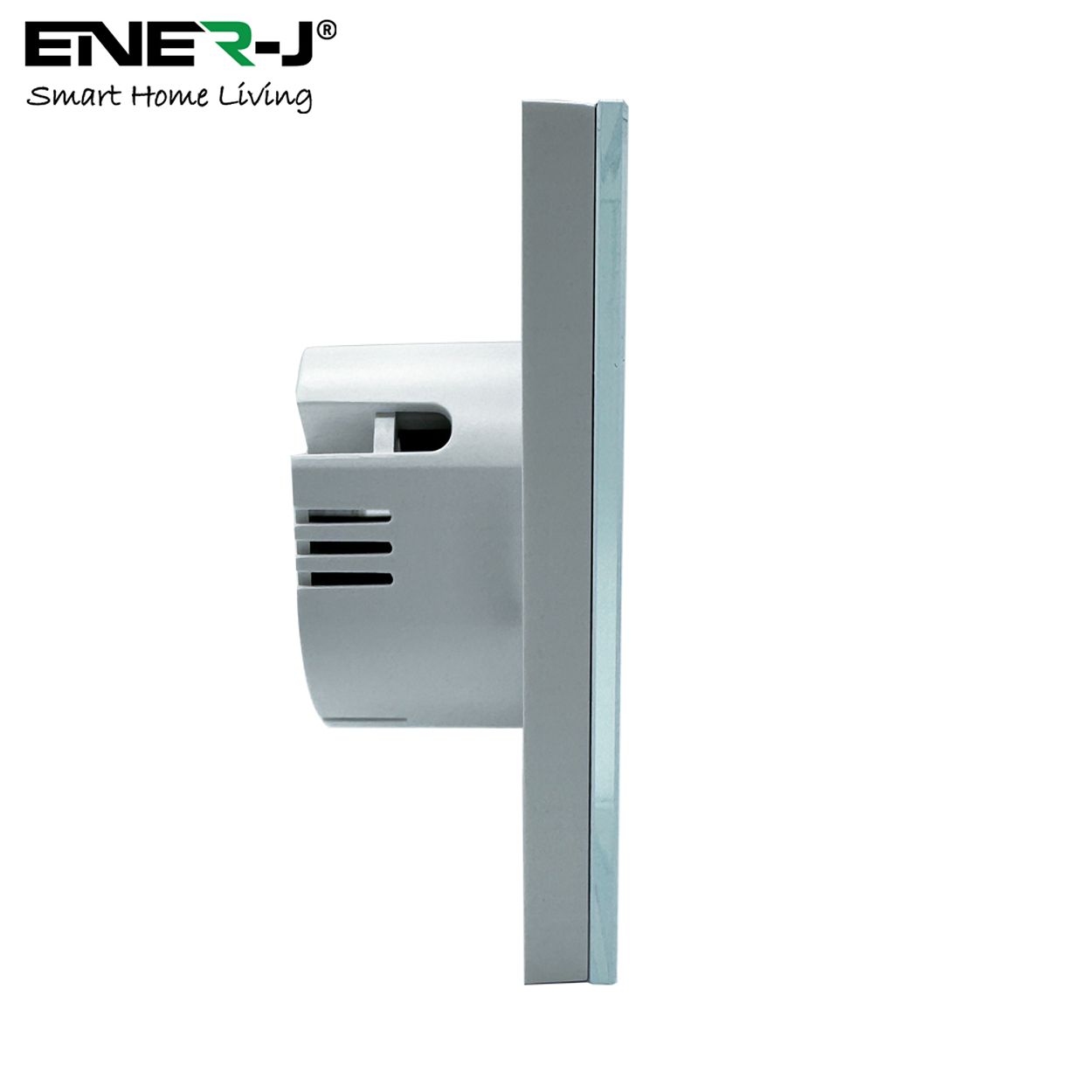 WiFi & RF Smart 1 Gang Dimmable Touch Switch, White, Compatible with Wireless Kinetic Switches
