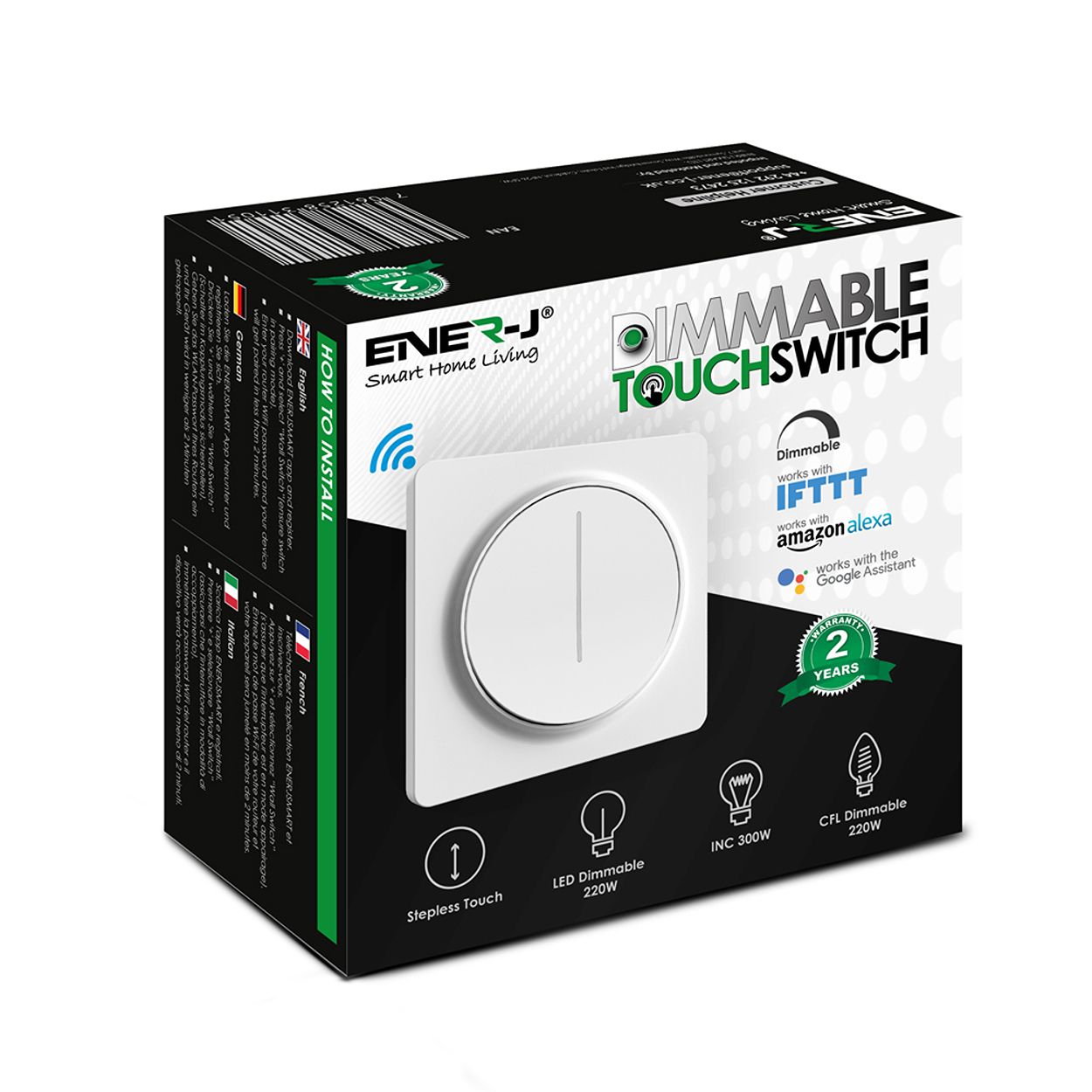 Smart Wi-Fi Dimmable Switch