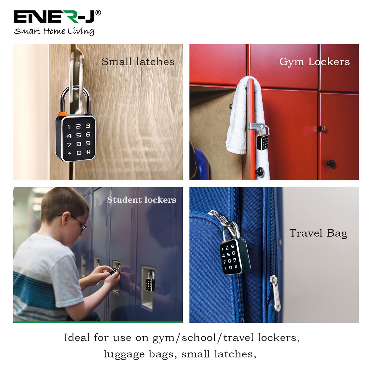 Smart Fingerprint Key Lock with APP, Fingerprint & Digital keypad