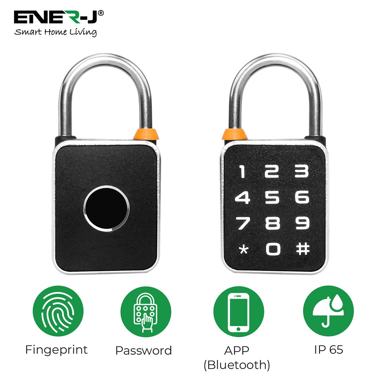 Smart Fingerprint Key Lock with APP, Fingerprint & Digital keypad