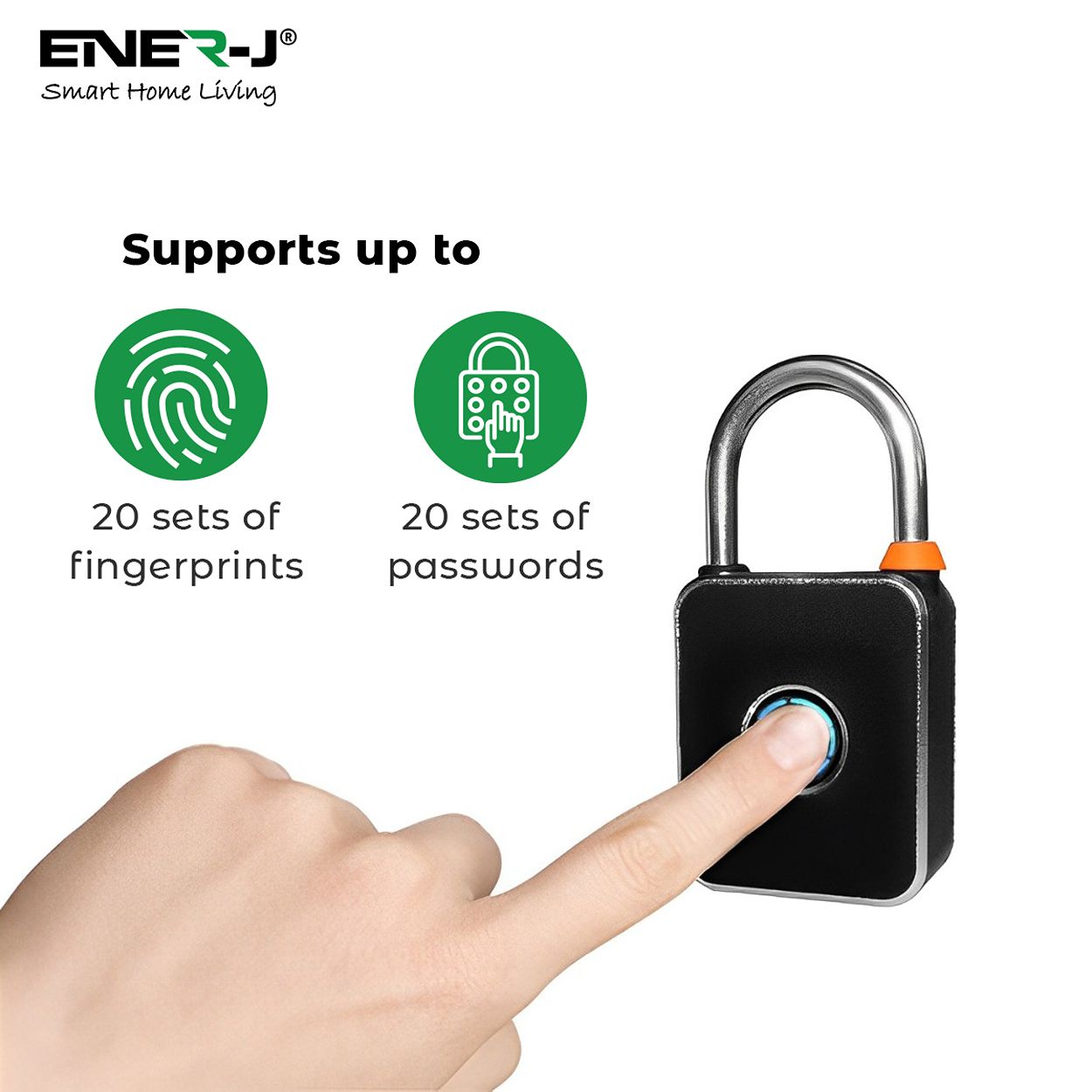 Smart Fingerprint Key Lock with APP, Fingerprint & Digital keypad