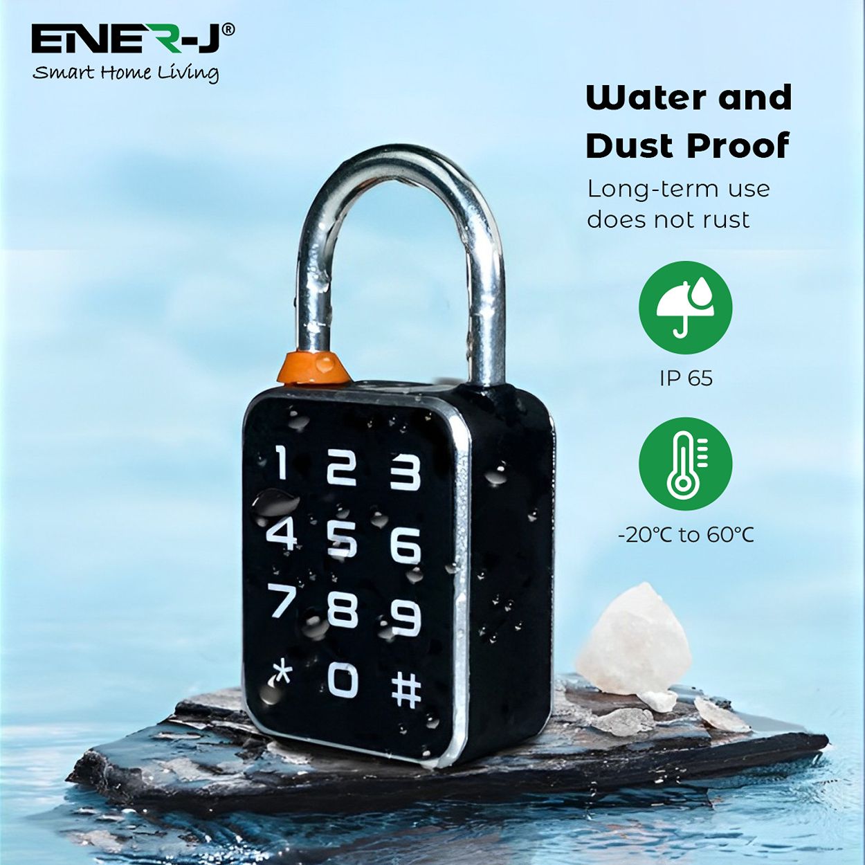 Smart Fingerprint Key Lock with APP, Fingerprint & Digital keypad