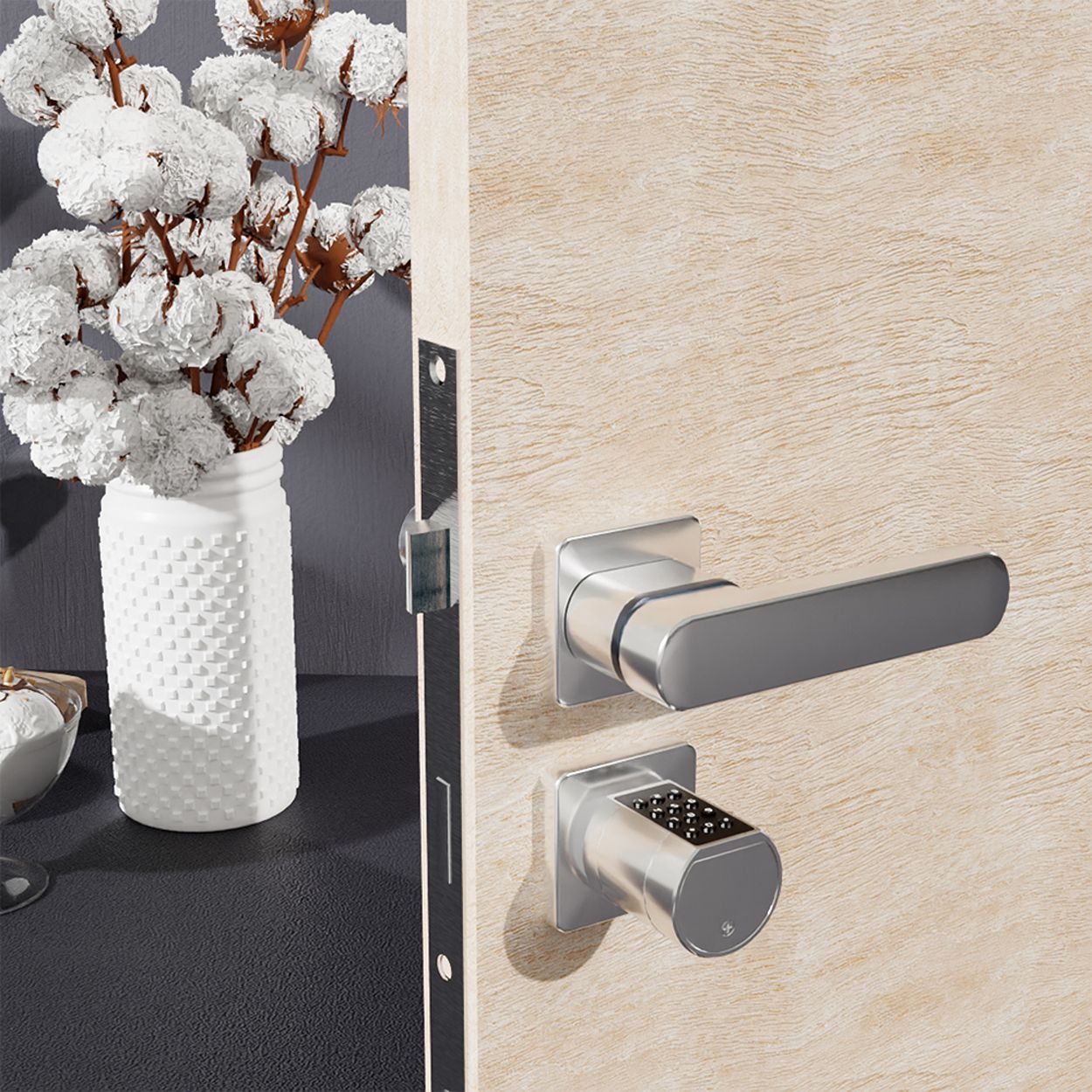 Smart Adjustable Cylinder Door Lock