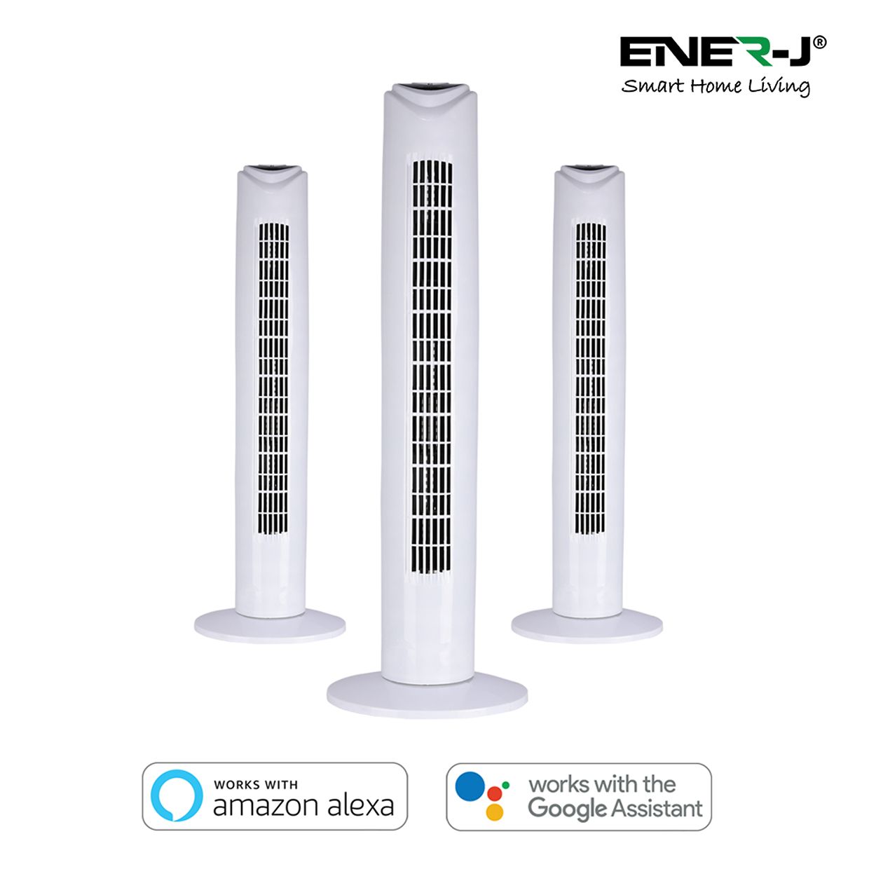Smart Wi-Fi Tower Fan