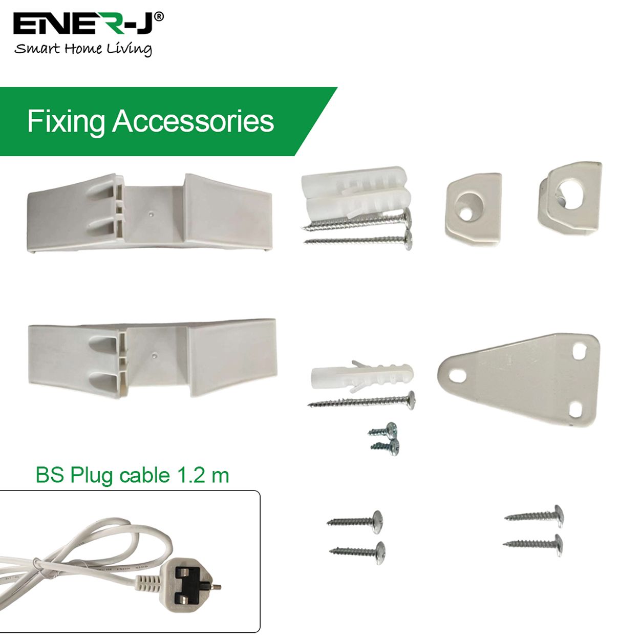 Smart WiFi Electric Radiator Heater White Body 2000W