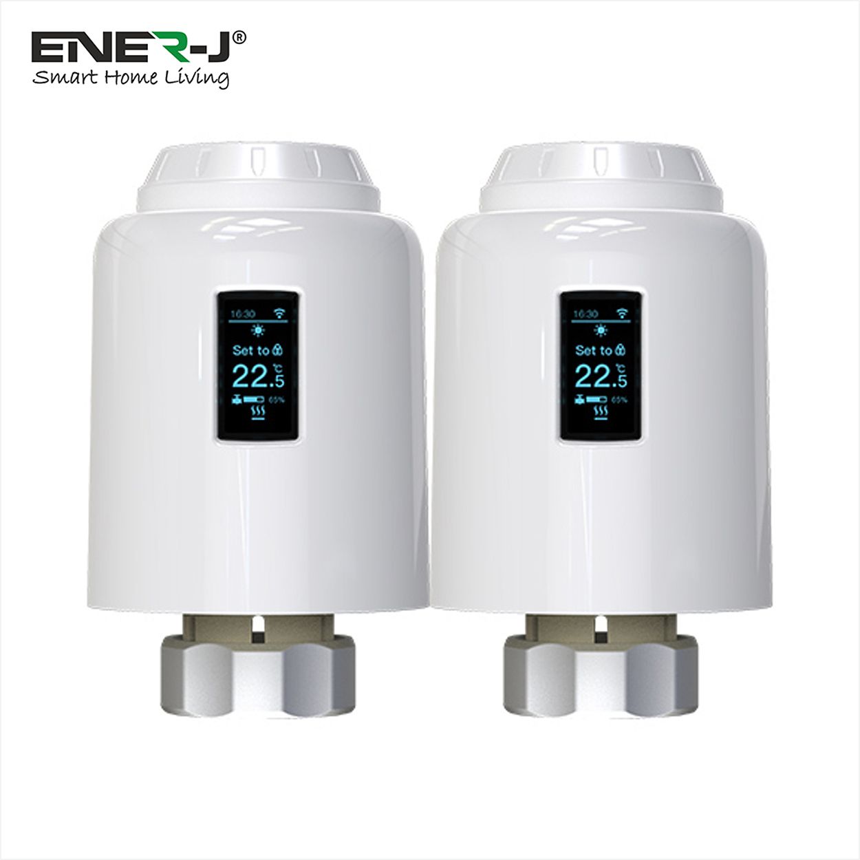 Wi-Fi Smart Thermostatic Radiator Valve with Screen