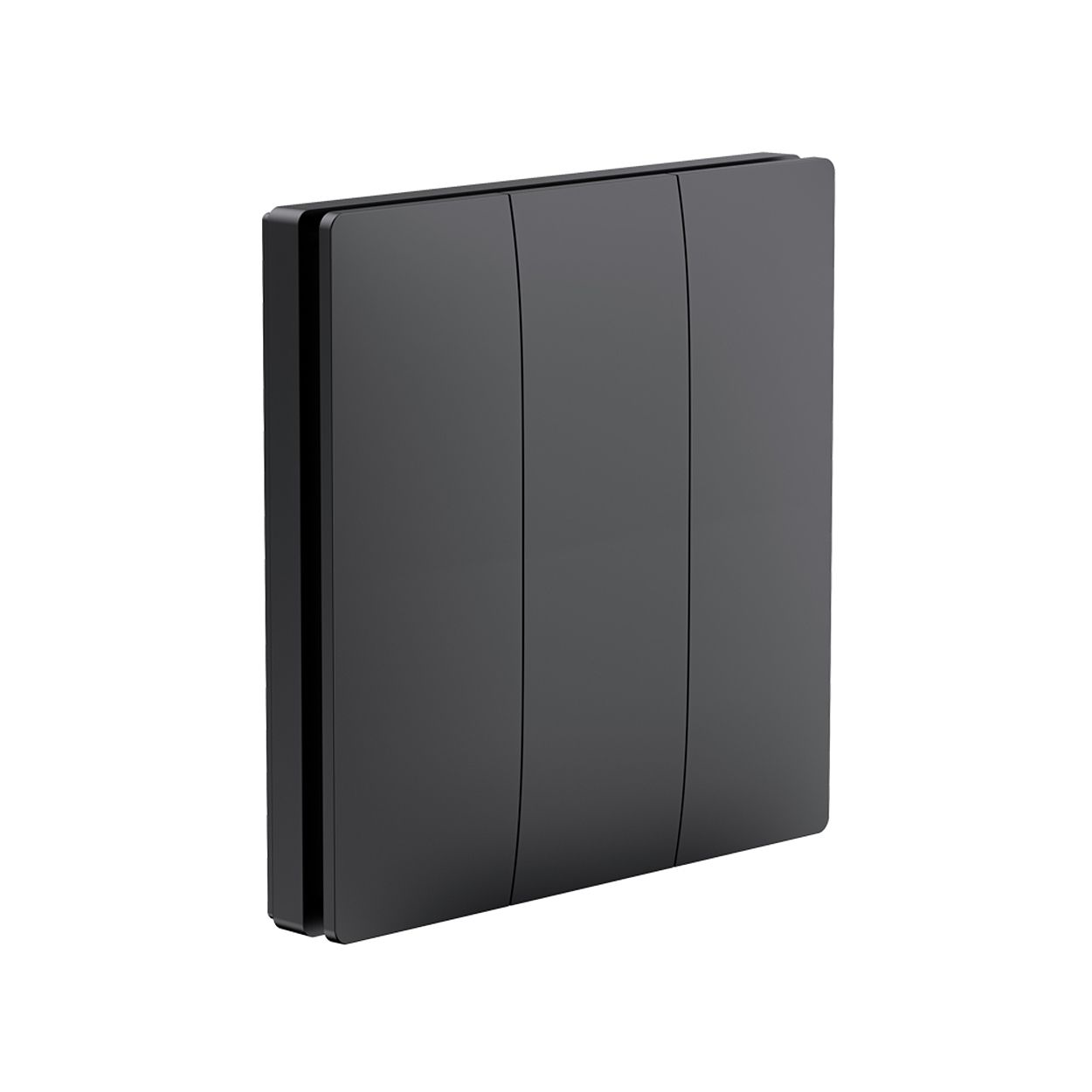 3 Gang Wireless Kinetic Switch Black Body, IP55 - ECO Series