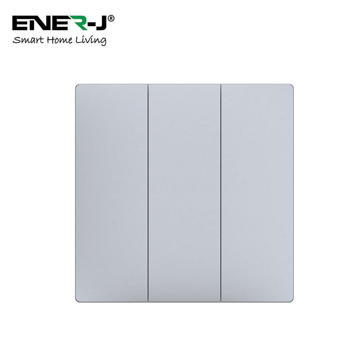 1 Gang Wireless Kinetic Switch Silver Body, IP65 - ECO Series