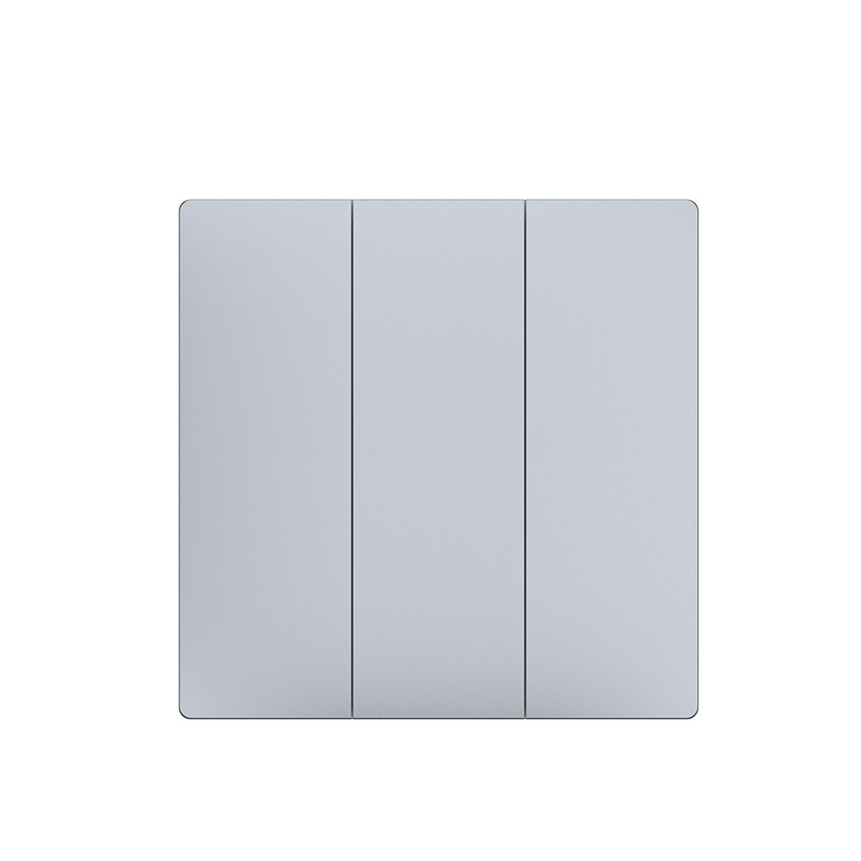 3 Gang Wireless Kinetic Switch Silver Body, IP55 - ECO Series