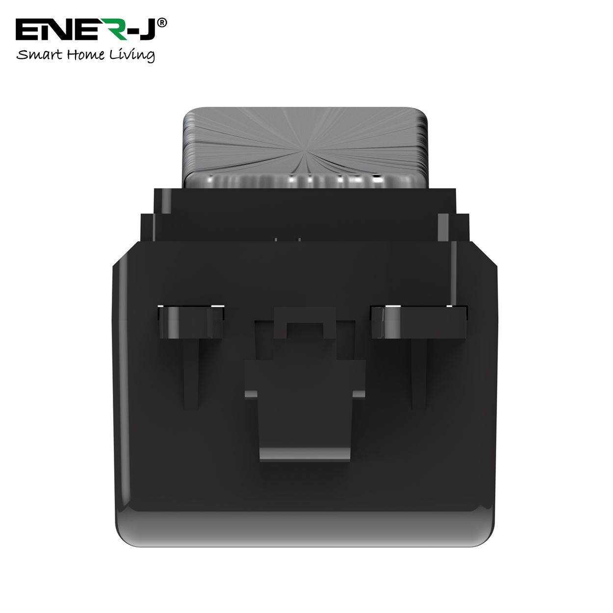 Wireless Grid Switch Compatible with Gridpro plate, Satin Chrome, Eco Series