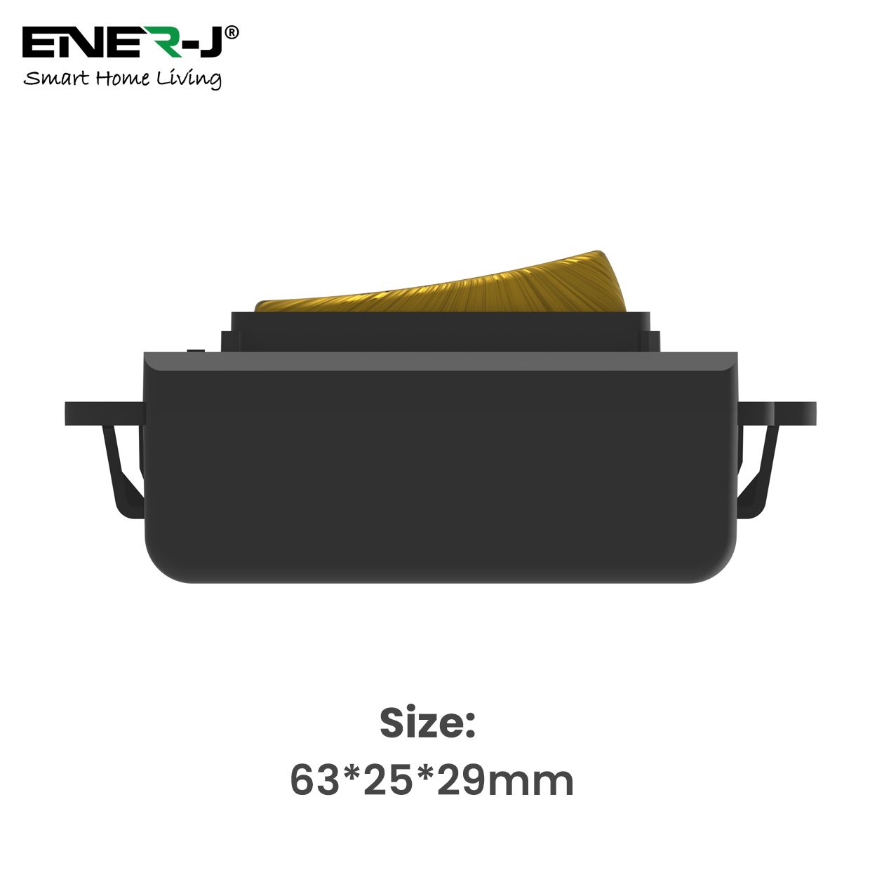 Wireless Grid Switch Compatible with Gridpro plate, Antique Brass, Eco Series