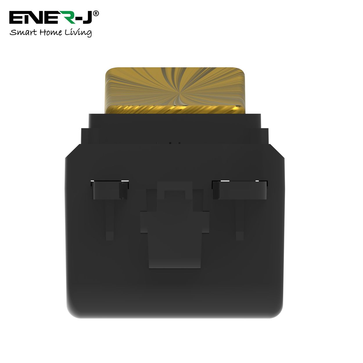 Wireless Grid Switch Compatible with Gridpro plate, Antique Brass, Eco Series