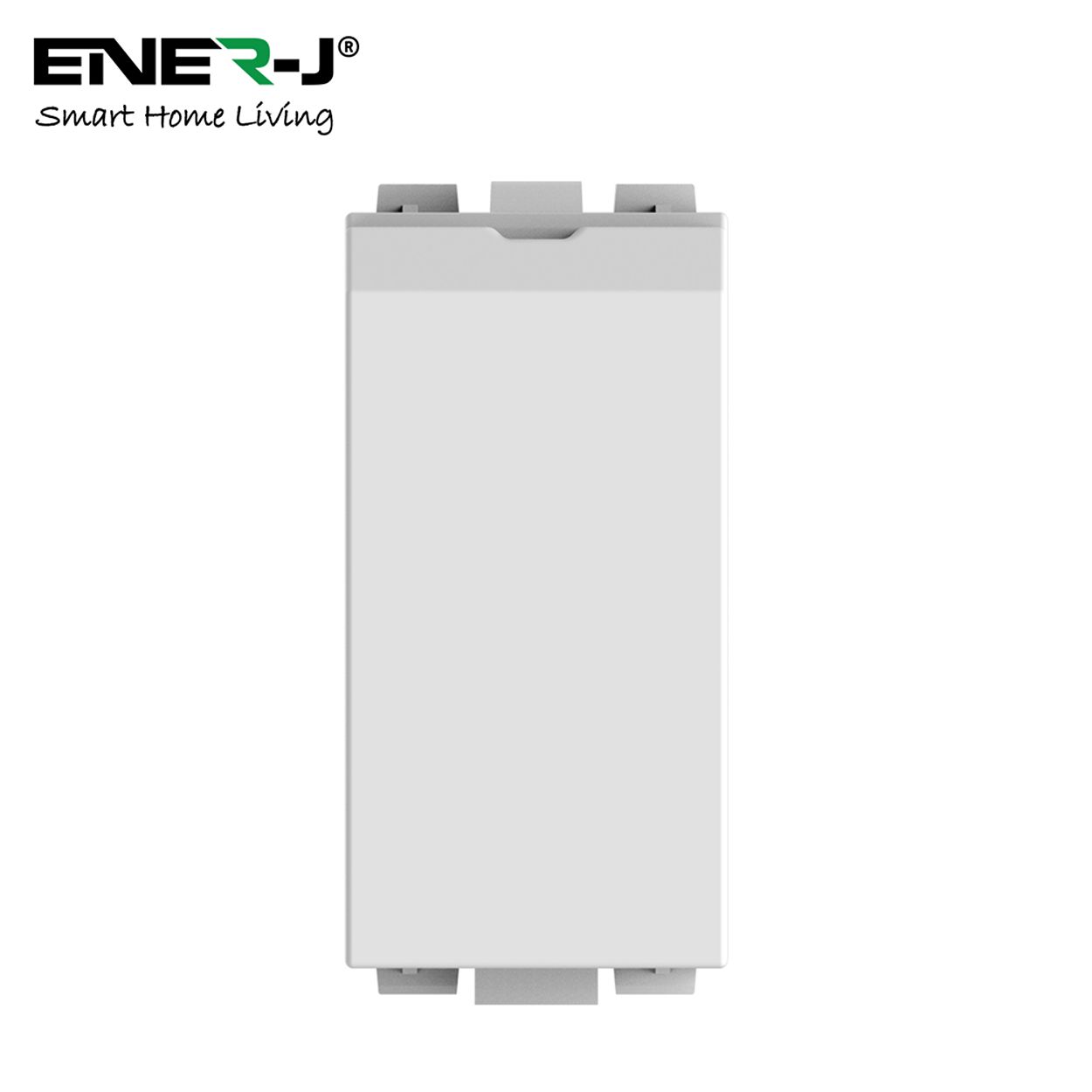 1 Gang Wireless Kinetic Switch, BG Style, White Body Eco Series