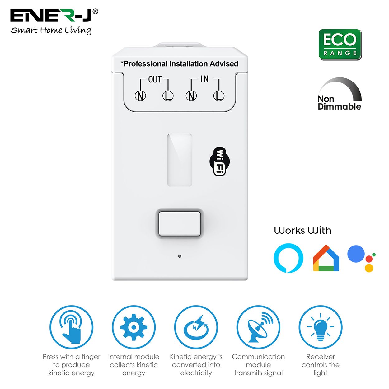 500W RF&WiFi Non Dimmable Receiver Module, ECO Series