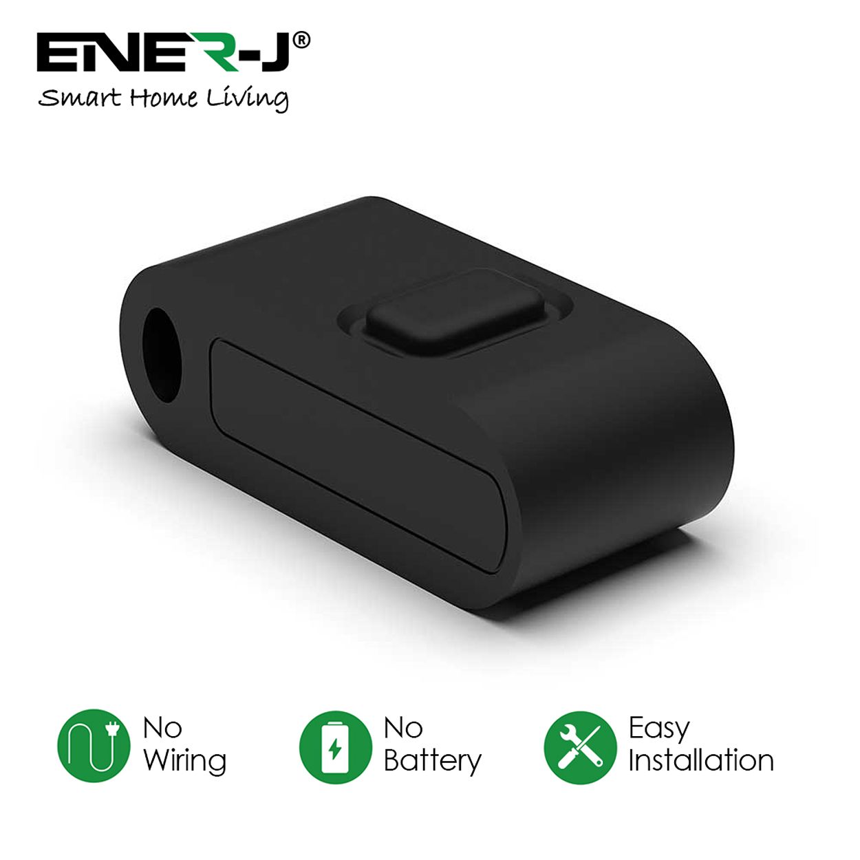 1 Gang Wireless Kinetic FOB Switch, IP56, ECO Series