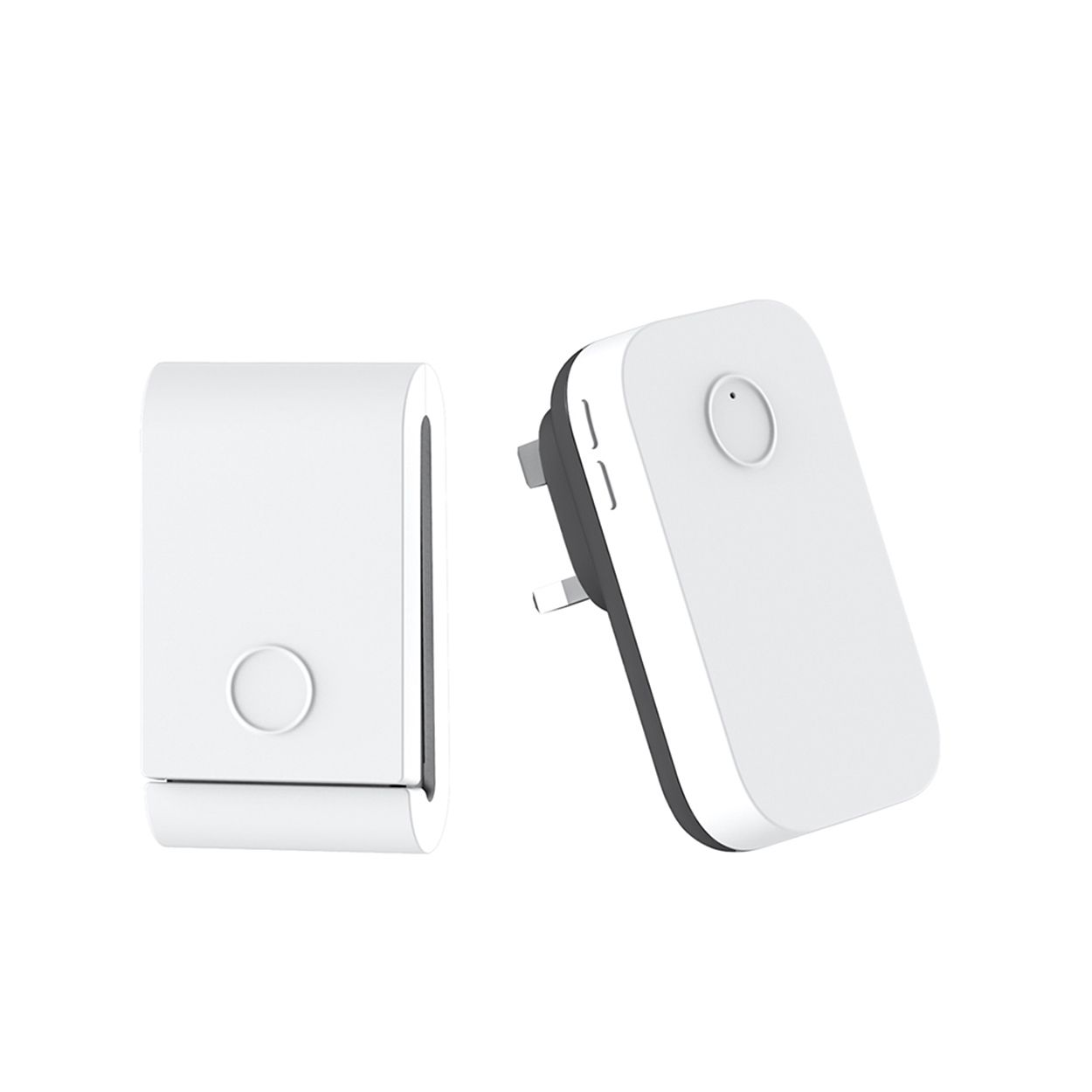 Self-Powered Wireless Kinetic Doorbell and Chime with UK Plug