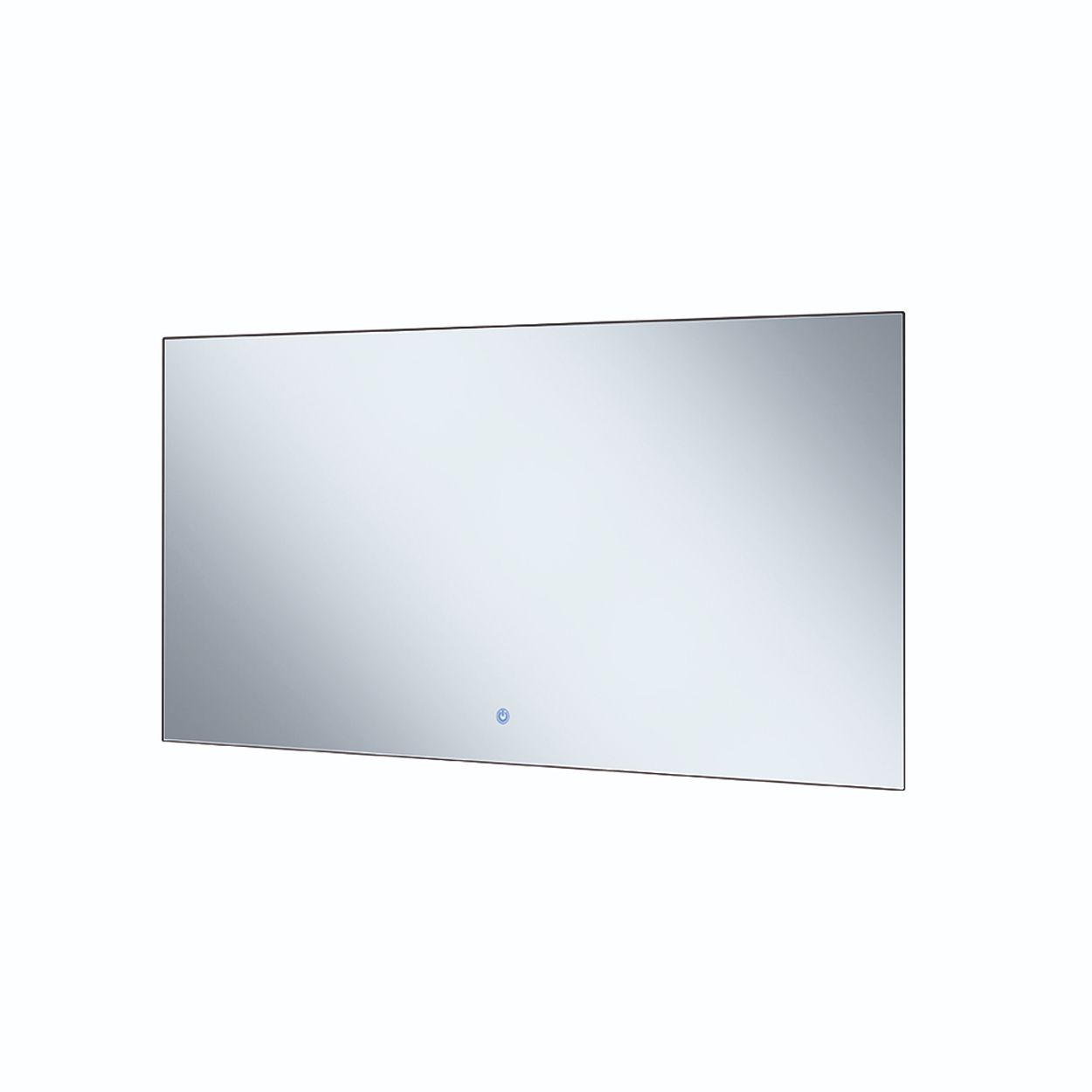 Modern Wall Mirror Infrared Heater with CCT & Dimming LED Light - 450W, IP54, UK Plug & Play