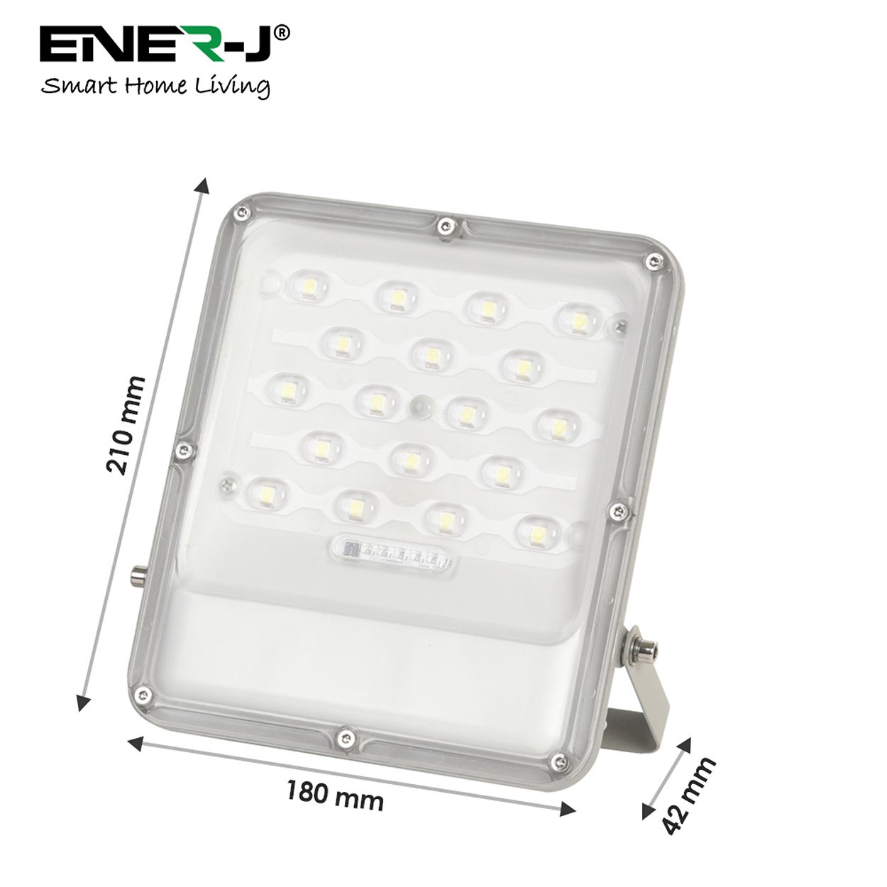 50W LED Floodlights with Solar Panels - Solar Powered, Remote Control, IP65 Waterproof