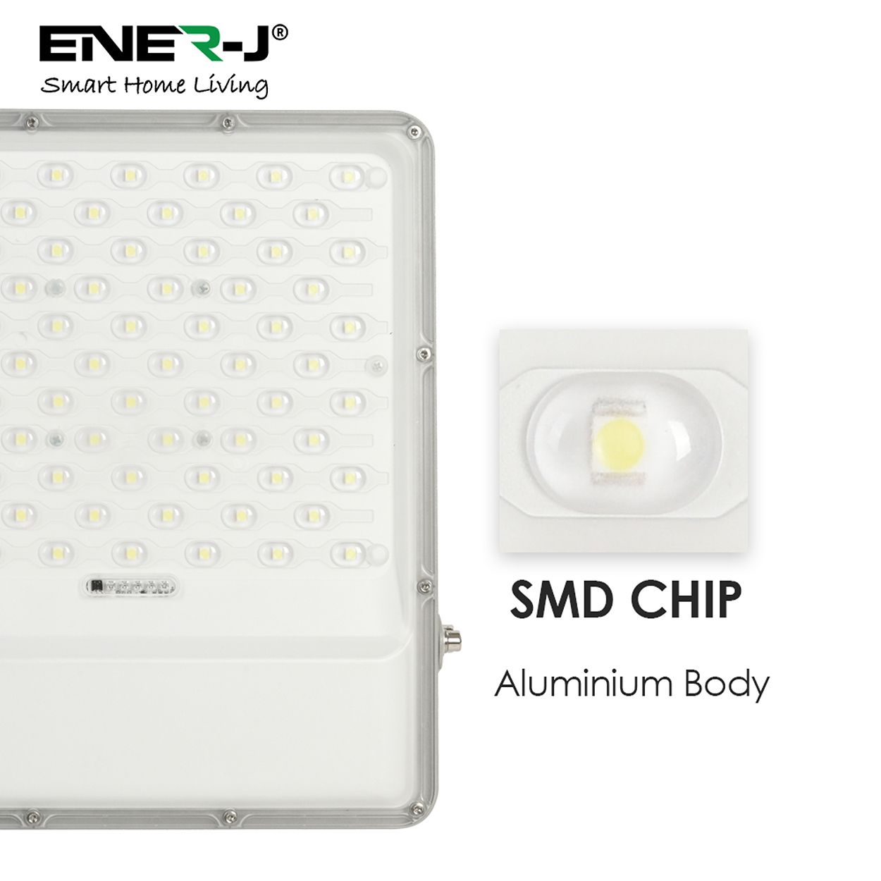 200W LED Floodlights with Solar Panels - Solar Powered, Remote Control, IP65 Waterproof