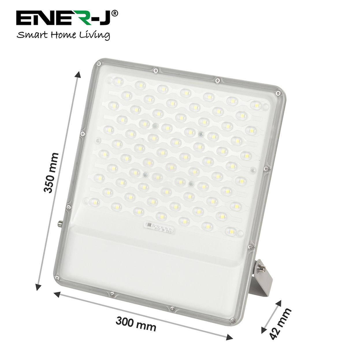 200W LED Floodlights with Solar Panels - Solar Powered, Remote Control, IP65 Waterproof