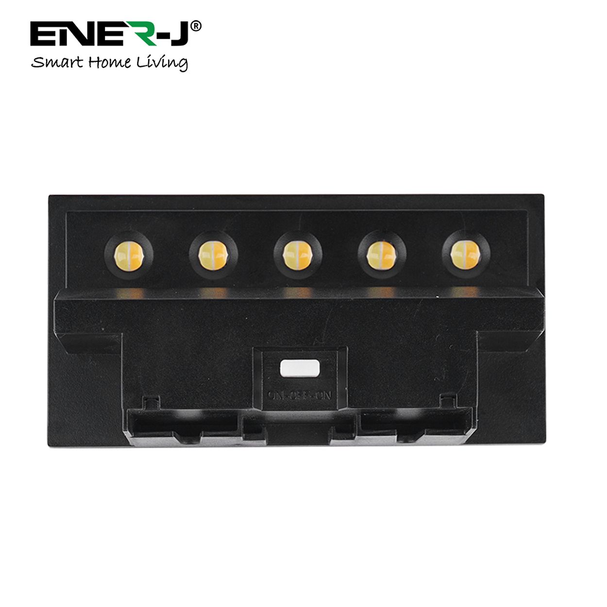 Pack of 2 Solar Step Wall Lights, Colour Switchable 6000K & 3000K