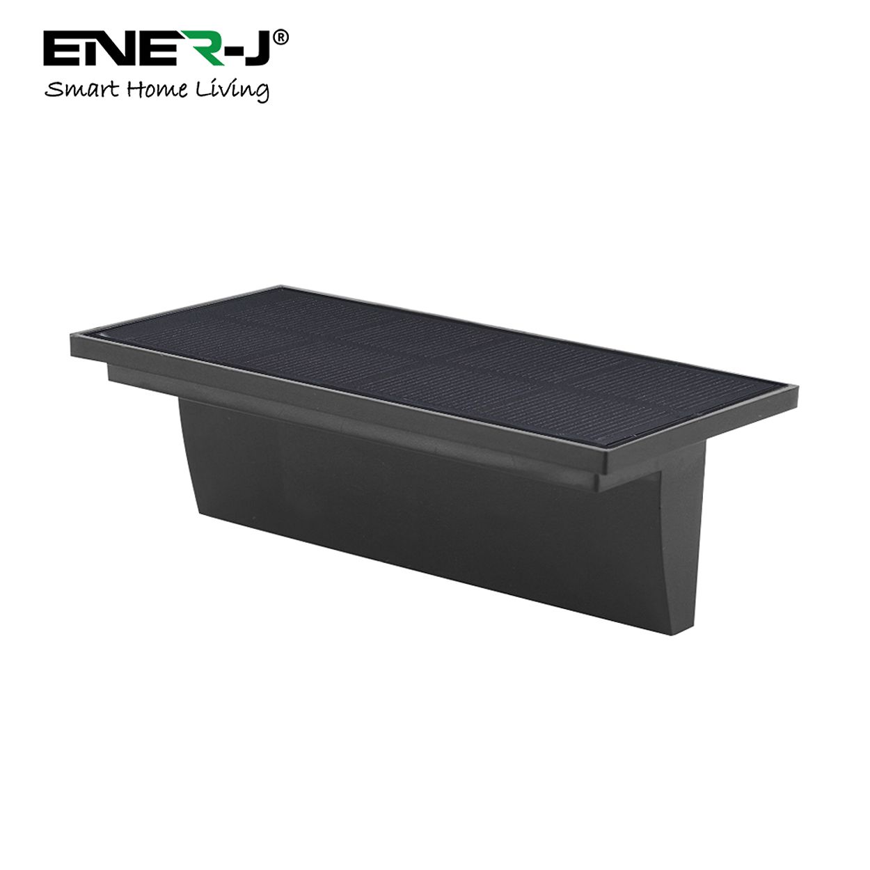 Pack of 2 Solar Step Wall Lights, Colour Switchable 6000K & 3000K