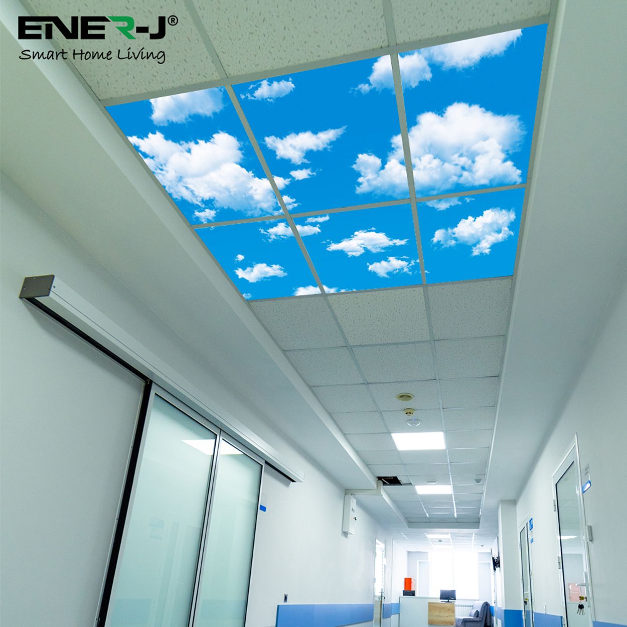 SKY Cloud LED Panel 3D version, 60x60cms, 40W, 6 pcs set