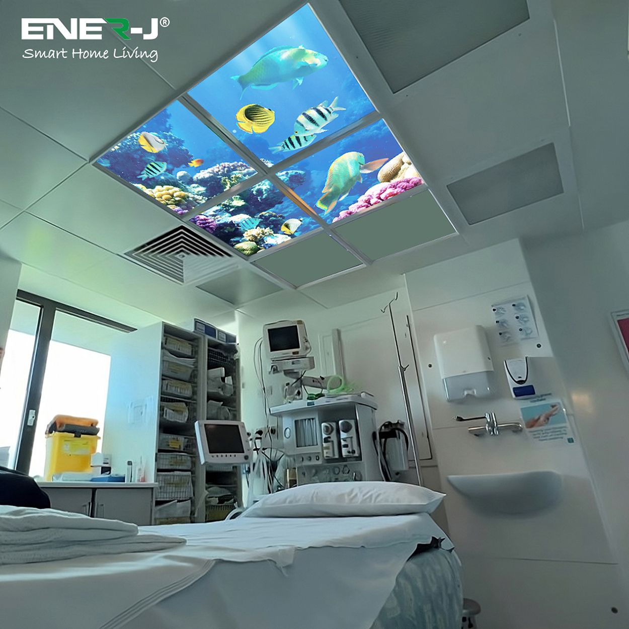 Marine LED Panel 2D version, 60x60cms, 40W