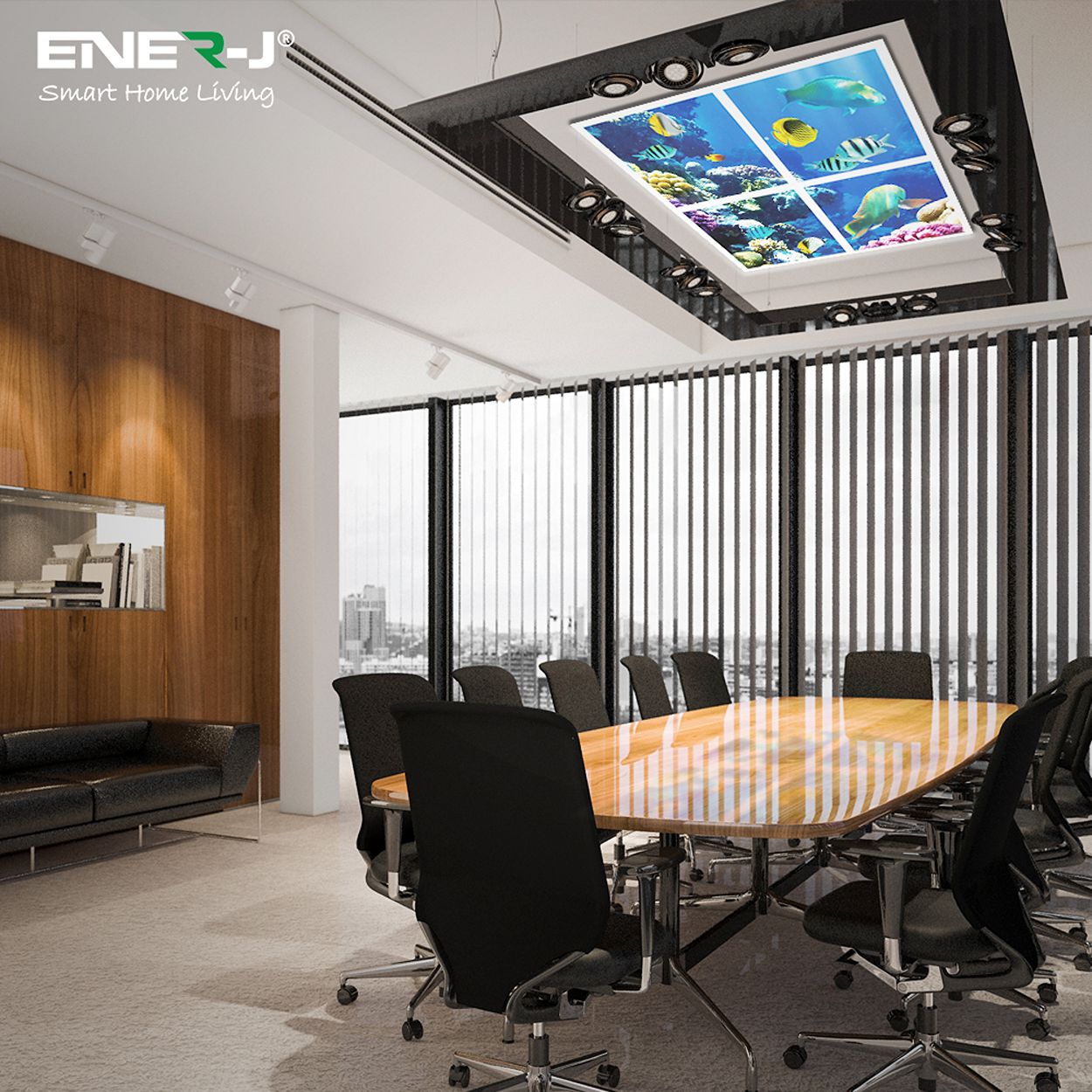 Marine LED Panel 2D version, 60x60cms, 40W