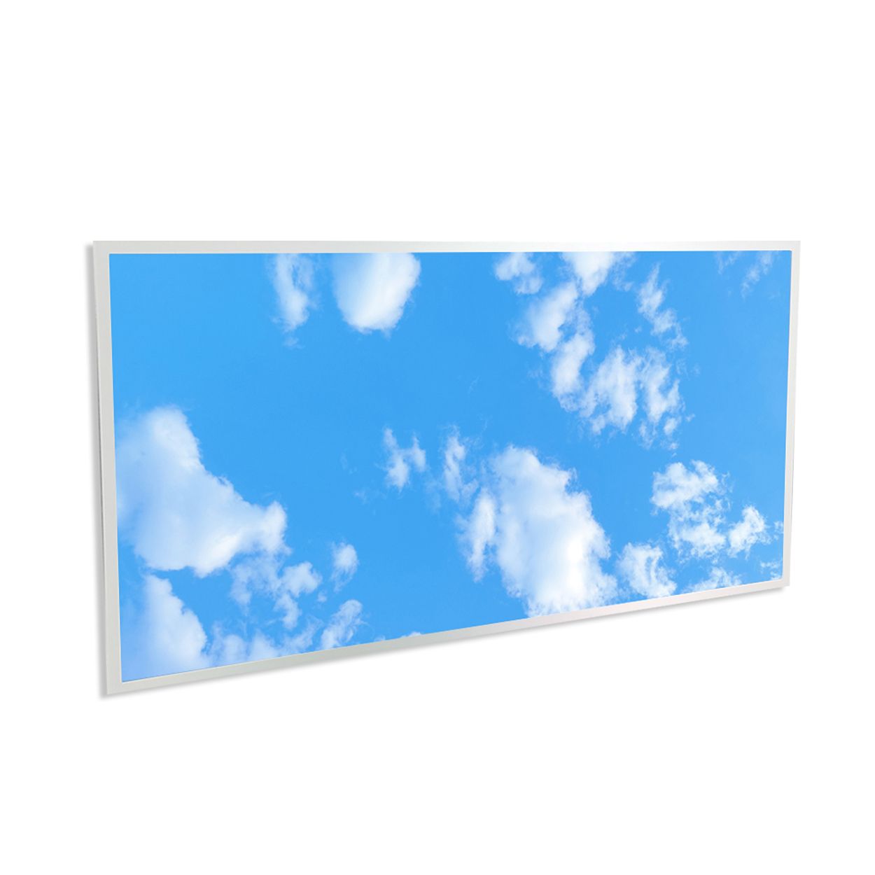1195x595mm size LED Backlit Panel with 2D Sky Cloud Design, Pack of 2