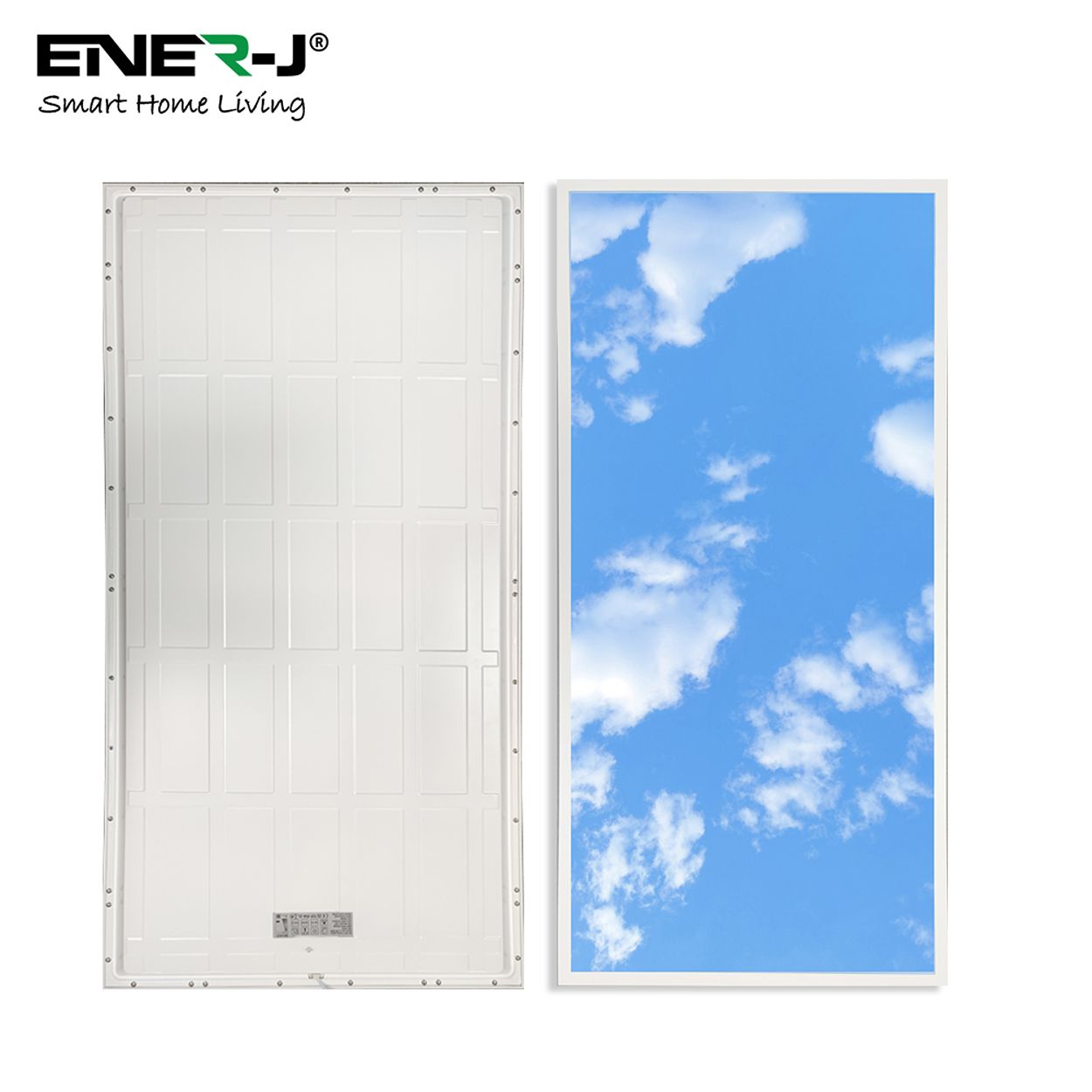 1195x595mm size LED Backlit Panel with 2D Sky Cloud Design, Pack of 2