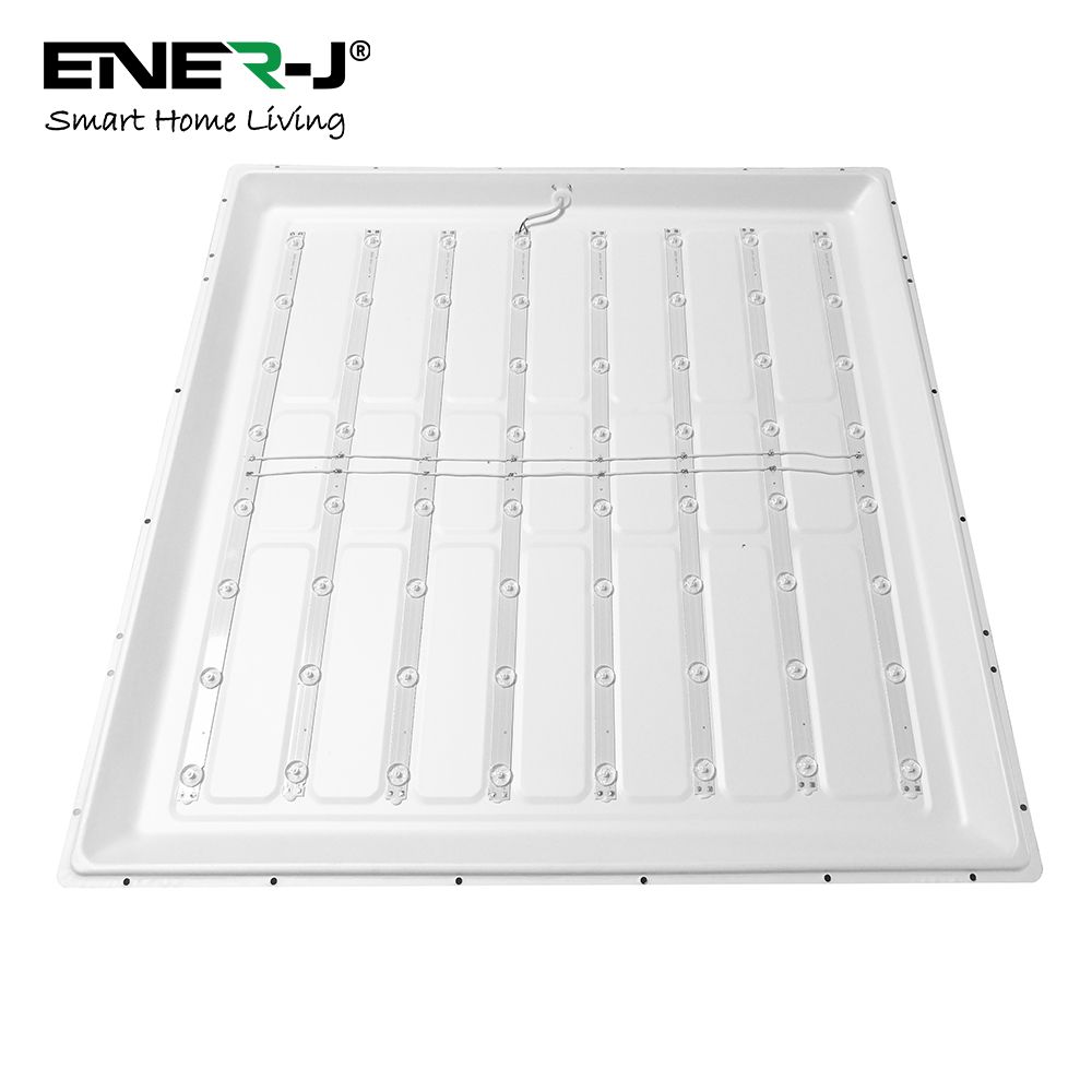 40W LED Backlit Panel Ceiling Lights, Pack of 2, Cool White 4000K, Ideal for Indoor Lighting