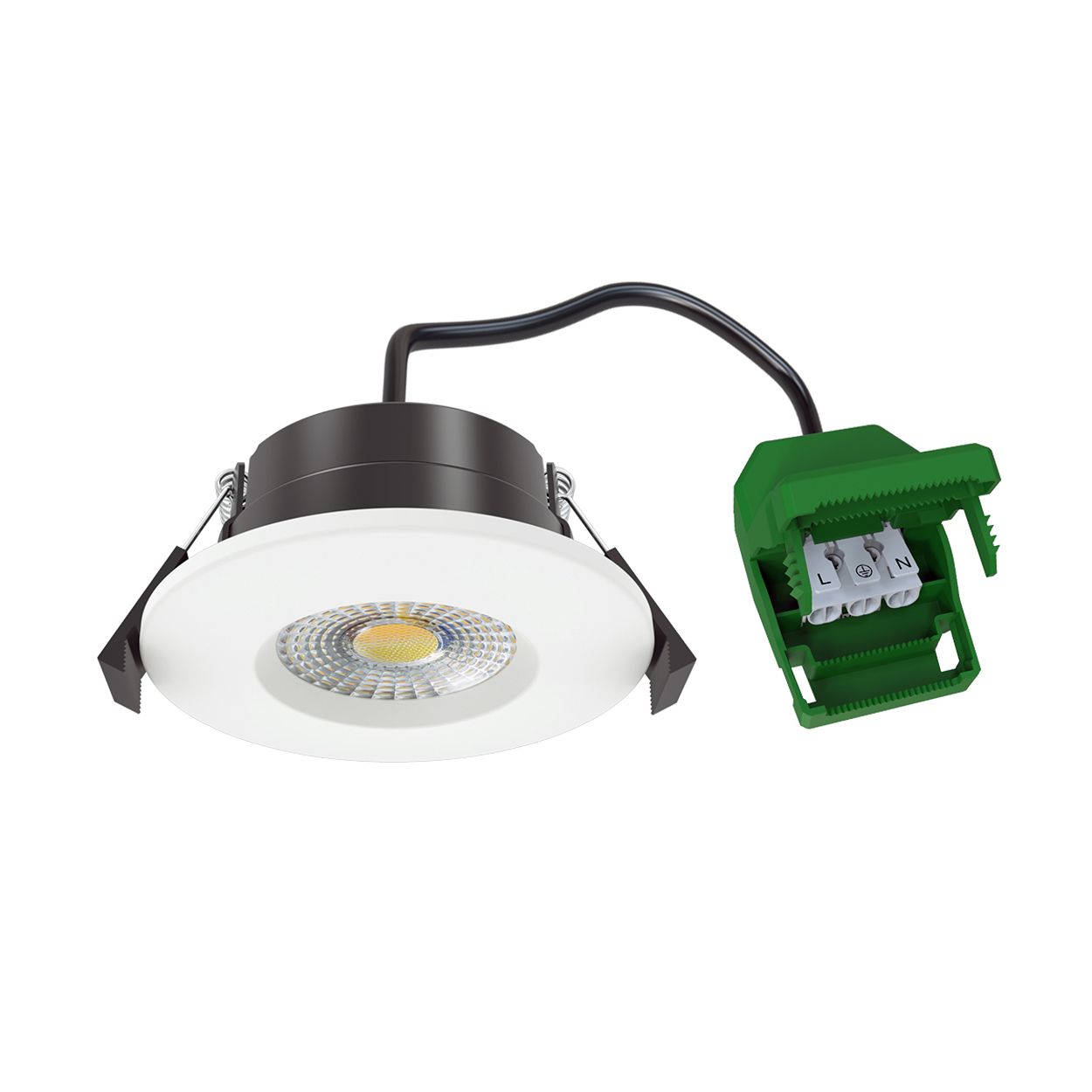 7W Dimmable & CCT Changeable Fire Proof Downlight, IP65