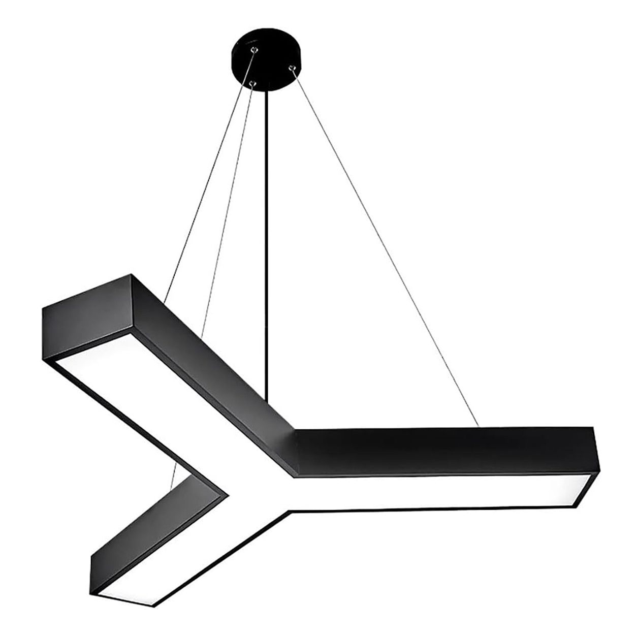 18W Hollow Y Shape Pendant Light, Modern Designer Ceiling Light