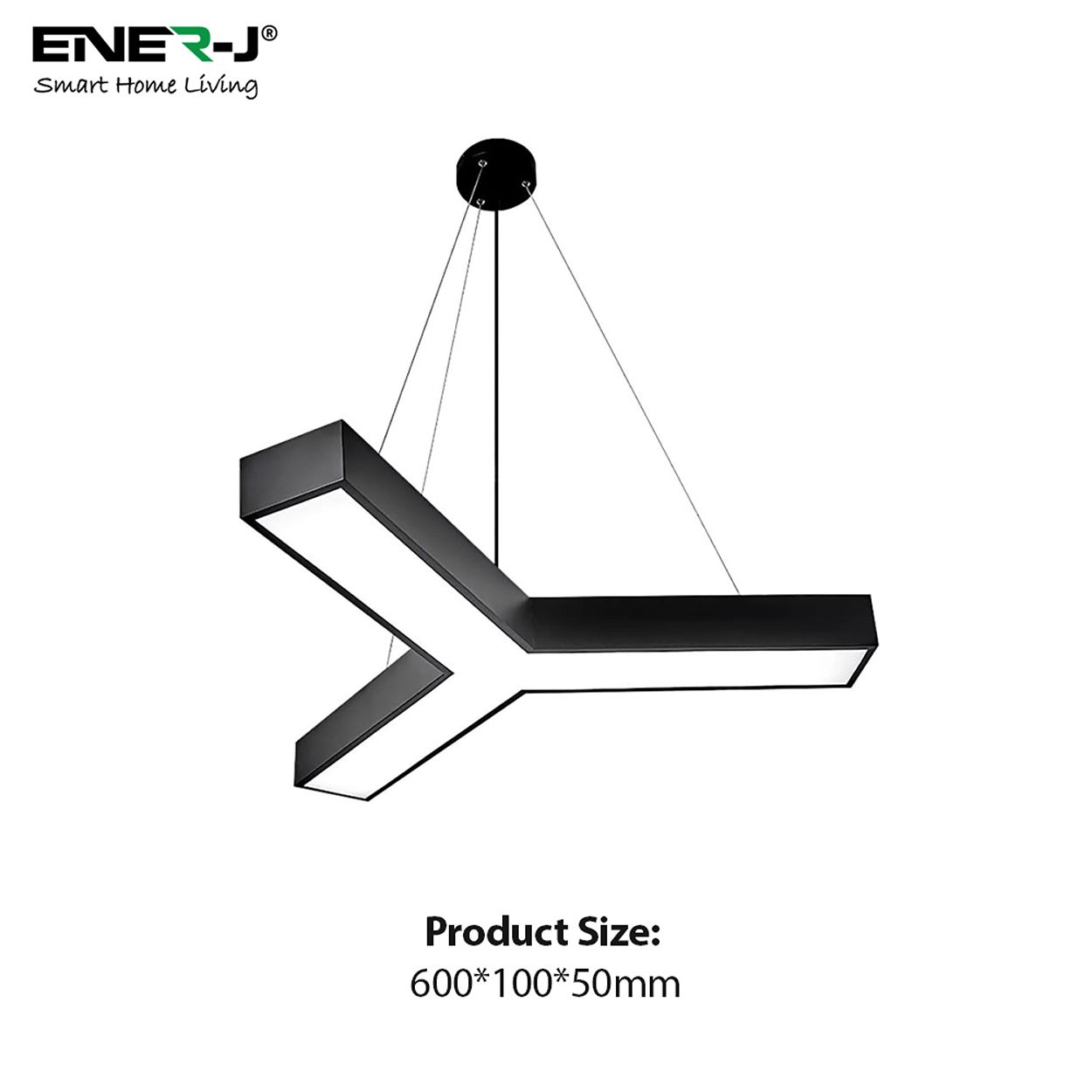 18W Hollow Y Shape Pendant Light, Modern Designer Ceiling Light