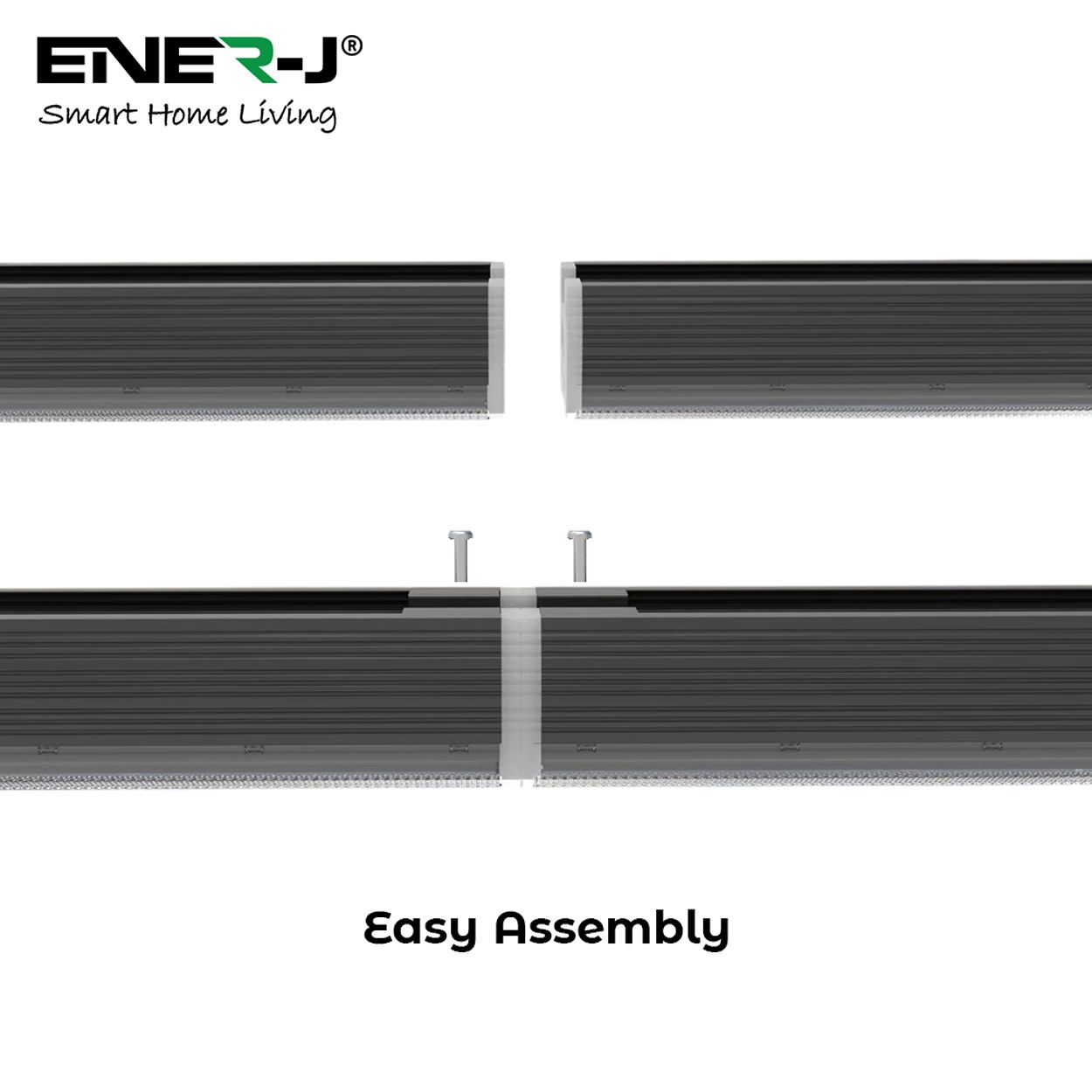 LED Linkable Trunking Linear Light, 60W 1.5M, 160LM/W, CCT Selectable