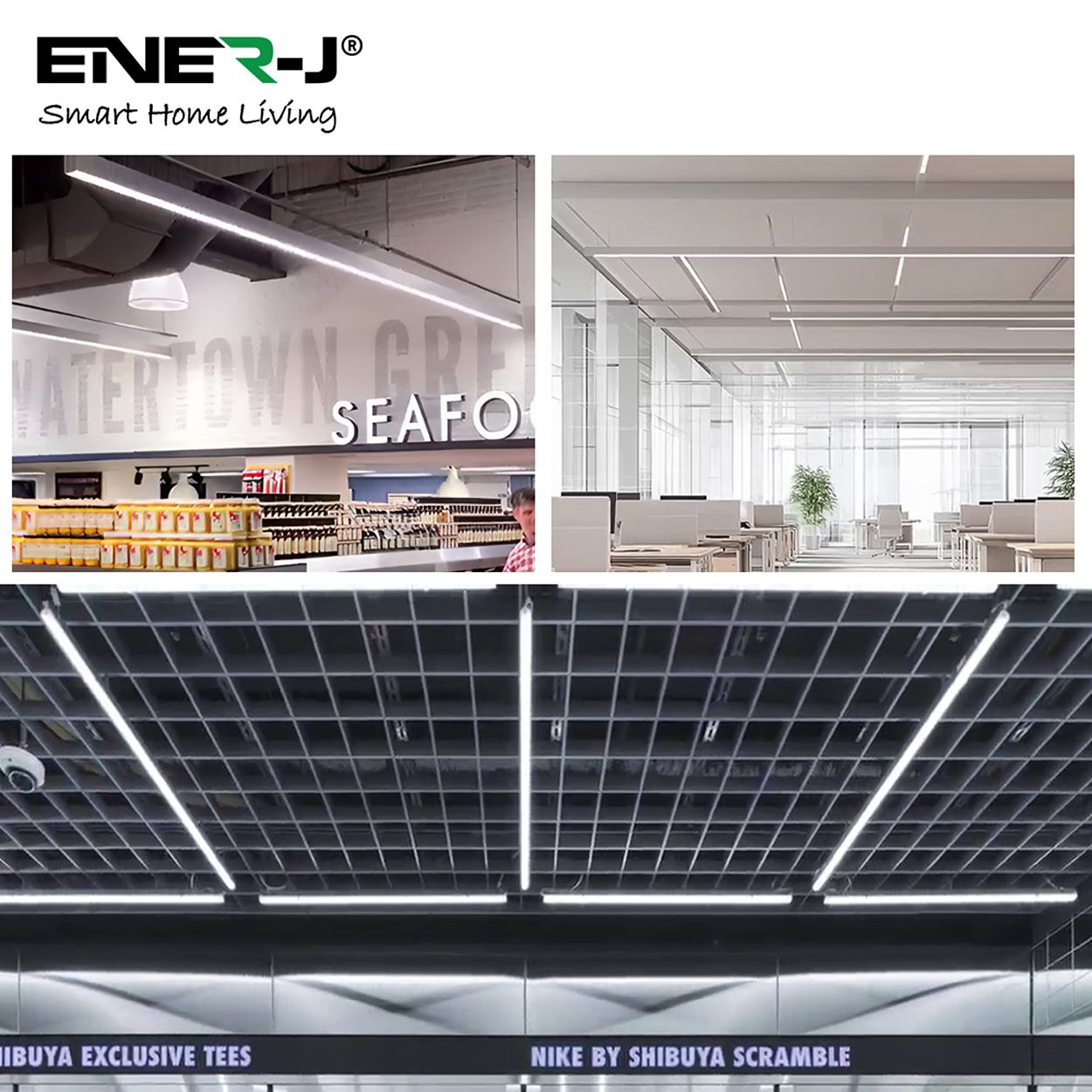 LED Linkable Trunking Linear Light, 60W 1.5M, 160LM/W, CCT Selectable
