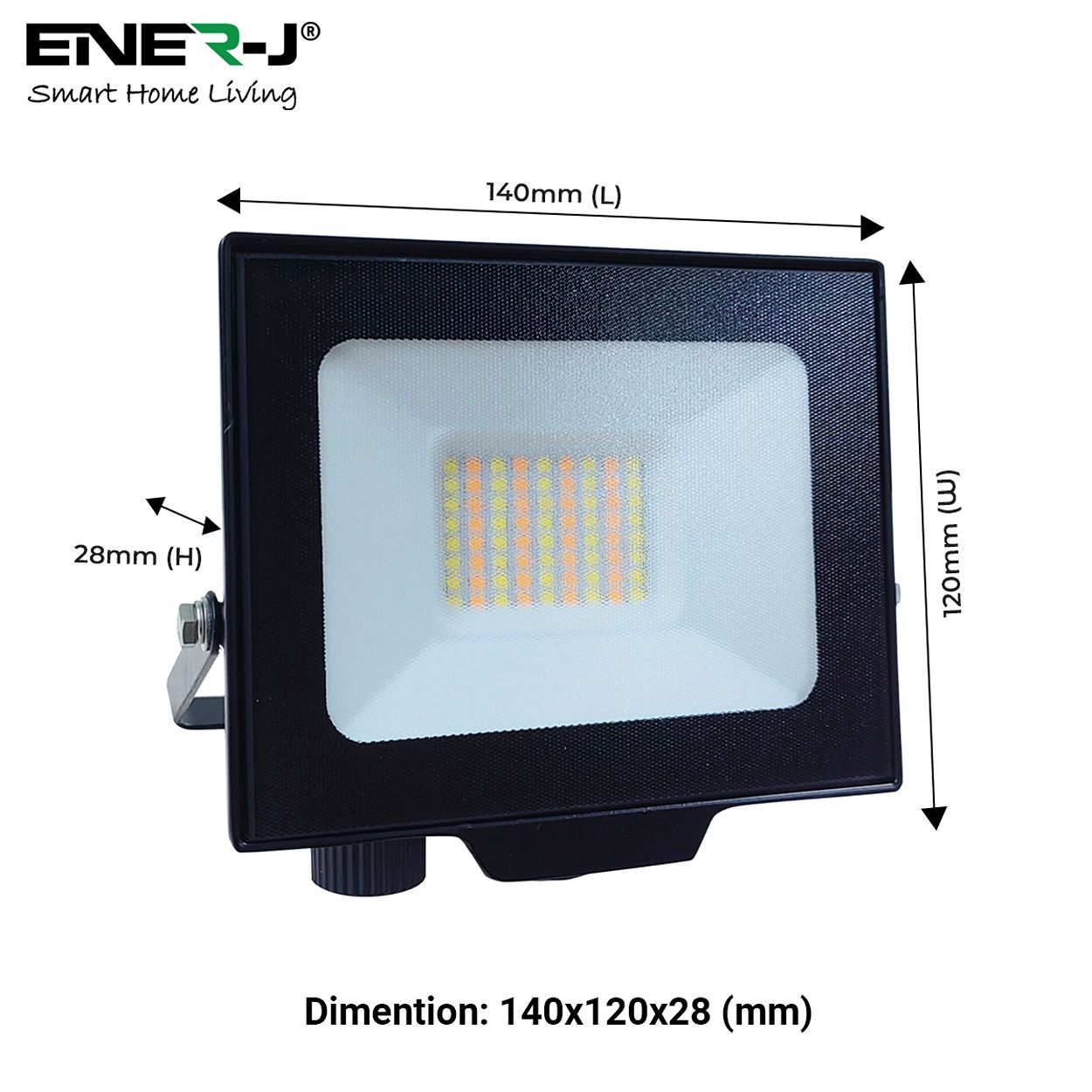 30W Slim LED Floodlight with CCT Switchable Functionality