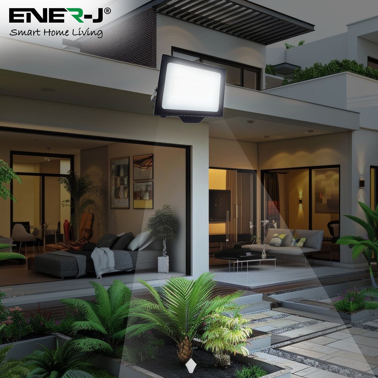 100W LED Floodlights With CCT Switchable & PIR ready, 9000 Lm, IP65, 3 Years Warranty